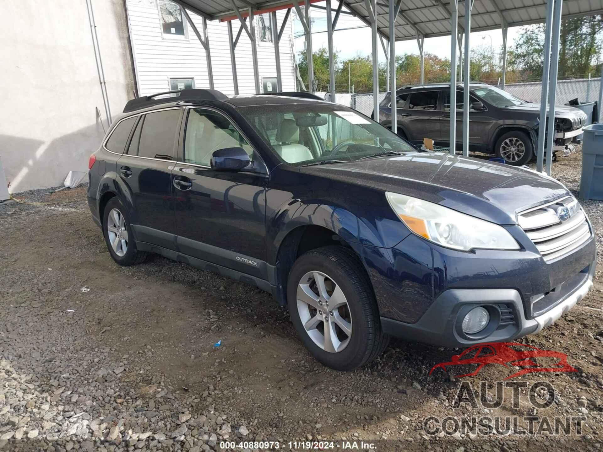 SUBARU OUTBACK 2013 - 4S4BRDKC9D2272534