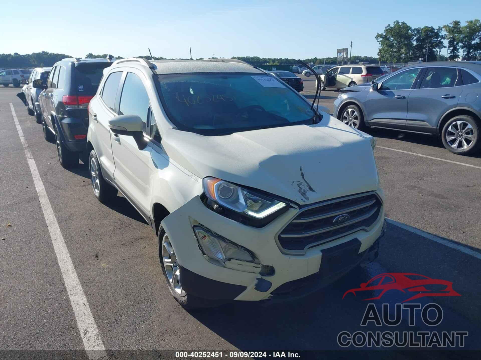 FORD ECOSPORT 2019 - MAJ6S3GL2KC282638