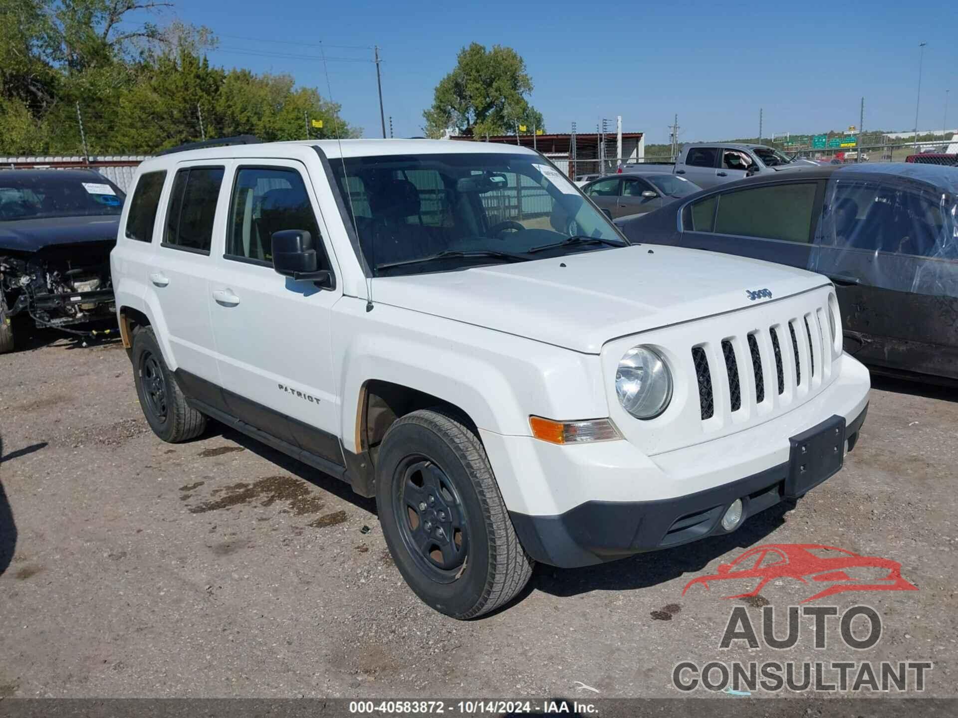 JEEP PATRIOT 2015 - 1C4NJPBBXFD361327