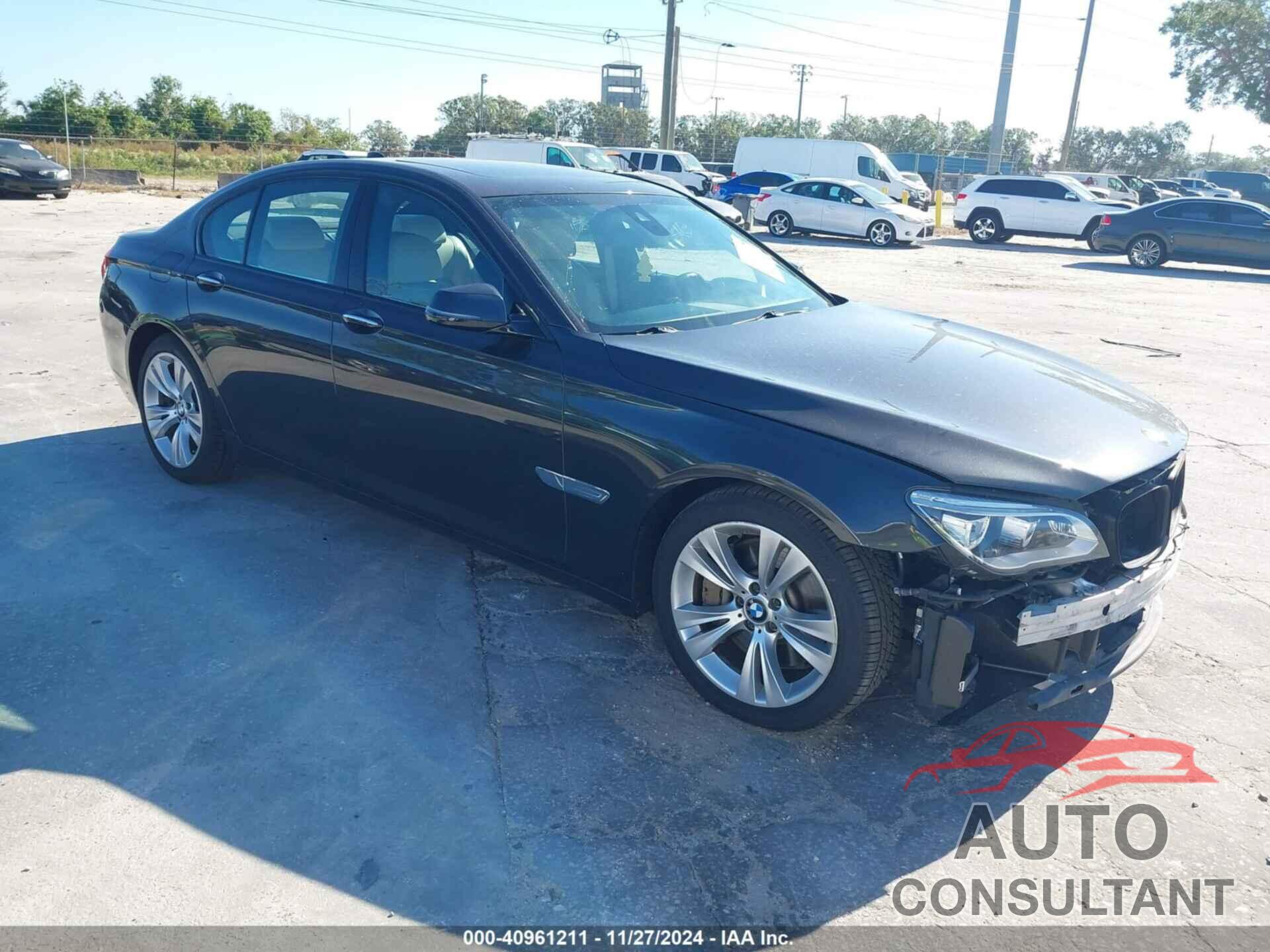 BMW 750I 2013 - WBAYB6C56DD223758