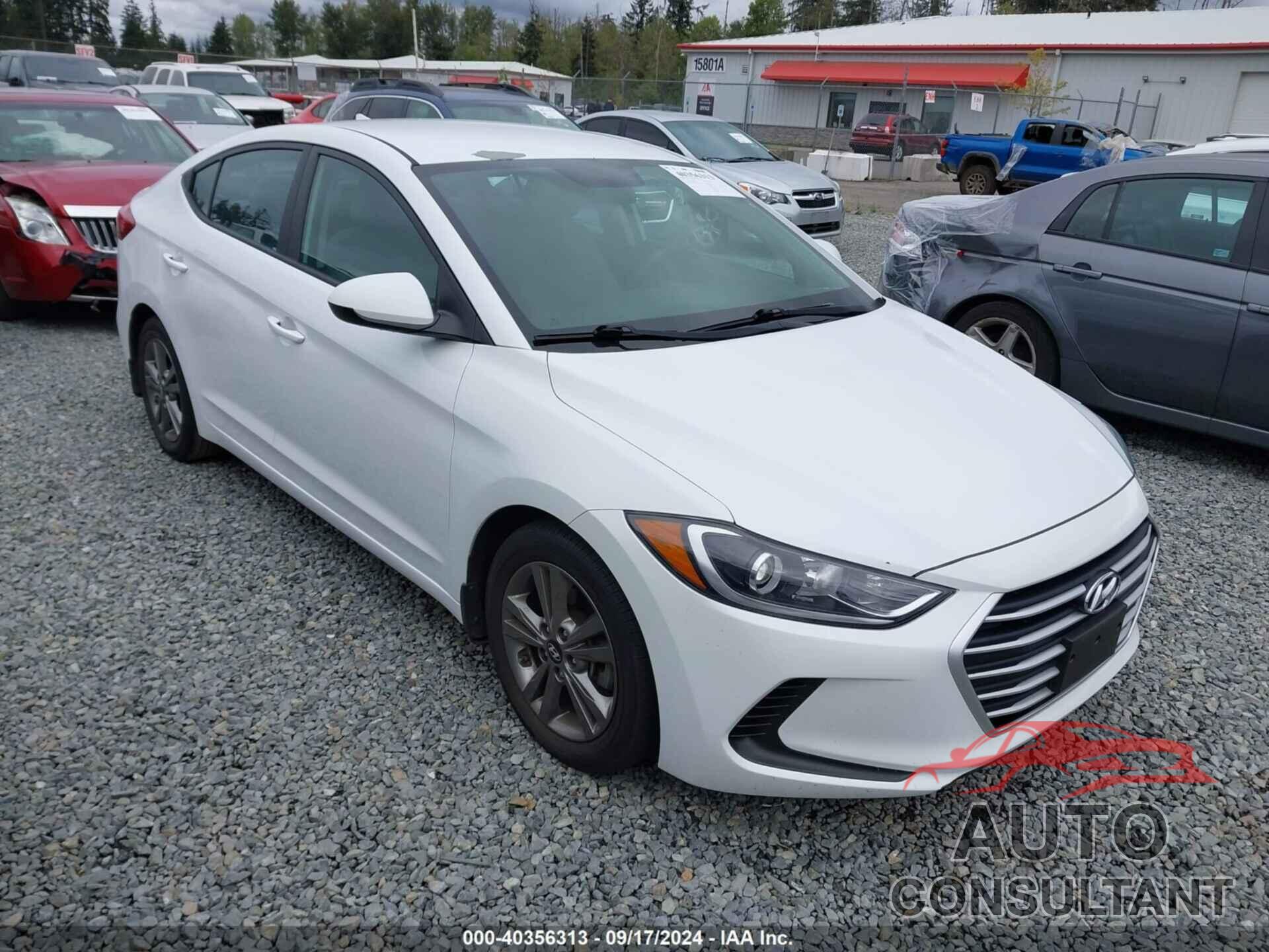 HYUNDAI ELANTRA 2017 - 5NPD84LF6HH196381