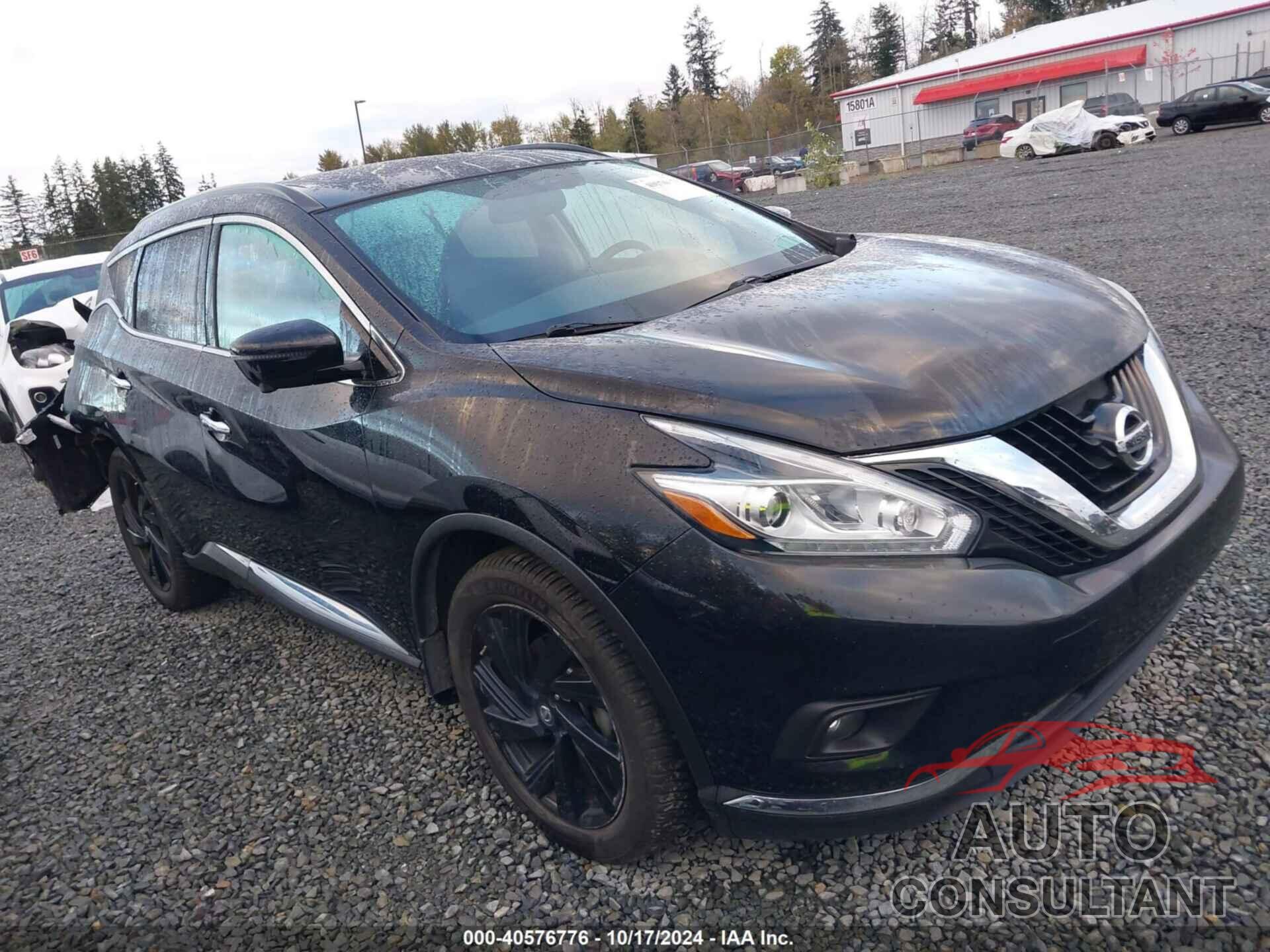 NISSAN MURANO 2017 - 5N1AZ2MH1HN188494