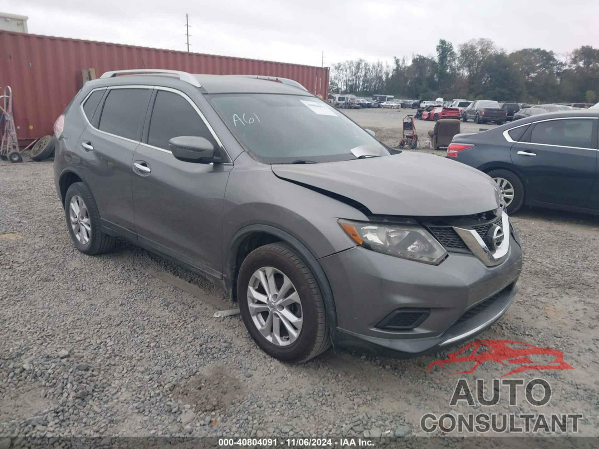 NISSAN ROGUE 2016 - KNMAT2MT6GP725907