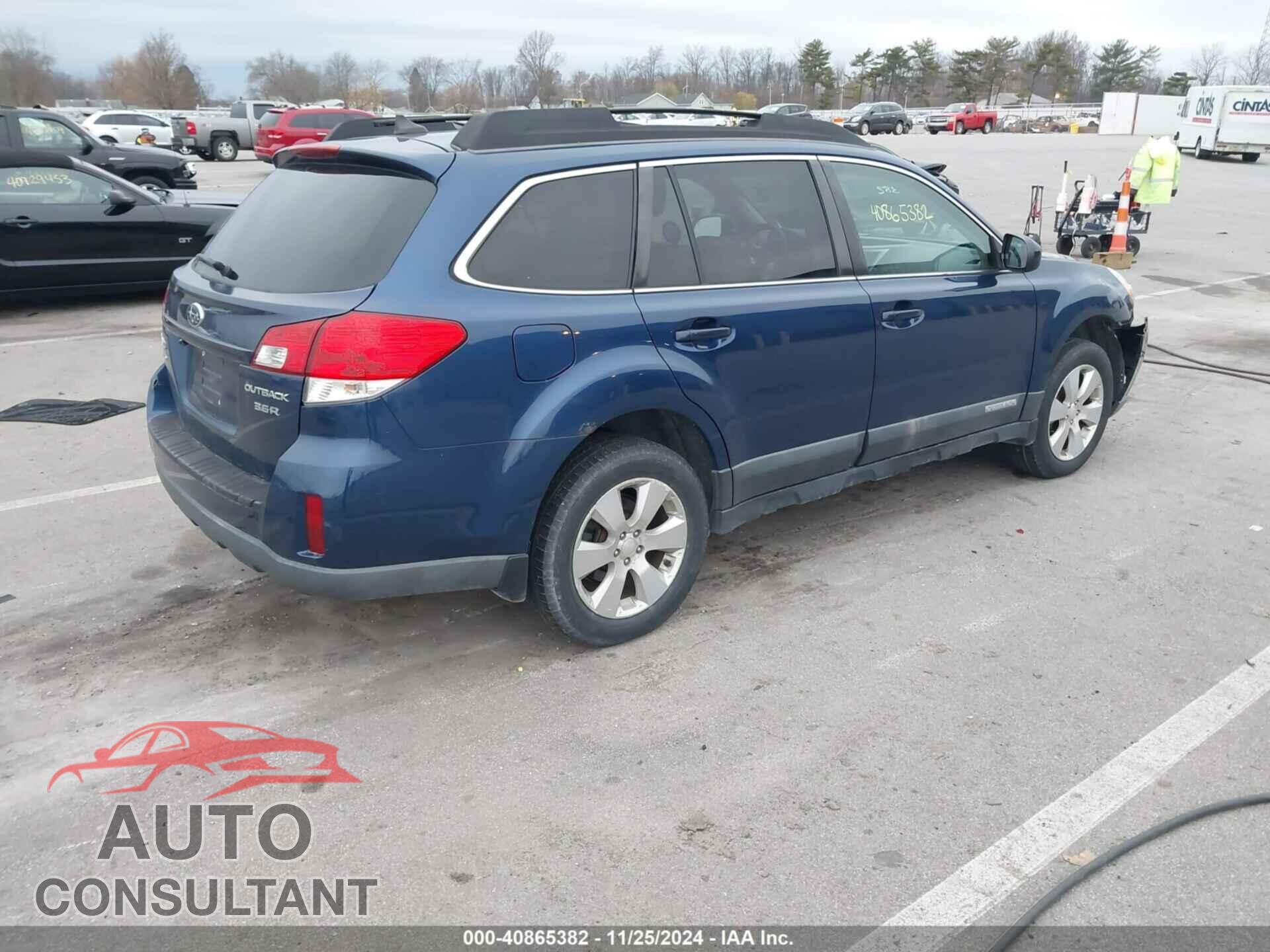 SUBARU OUTBACK 2011 - 4S4BRELC4B2353457