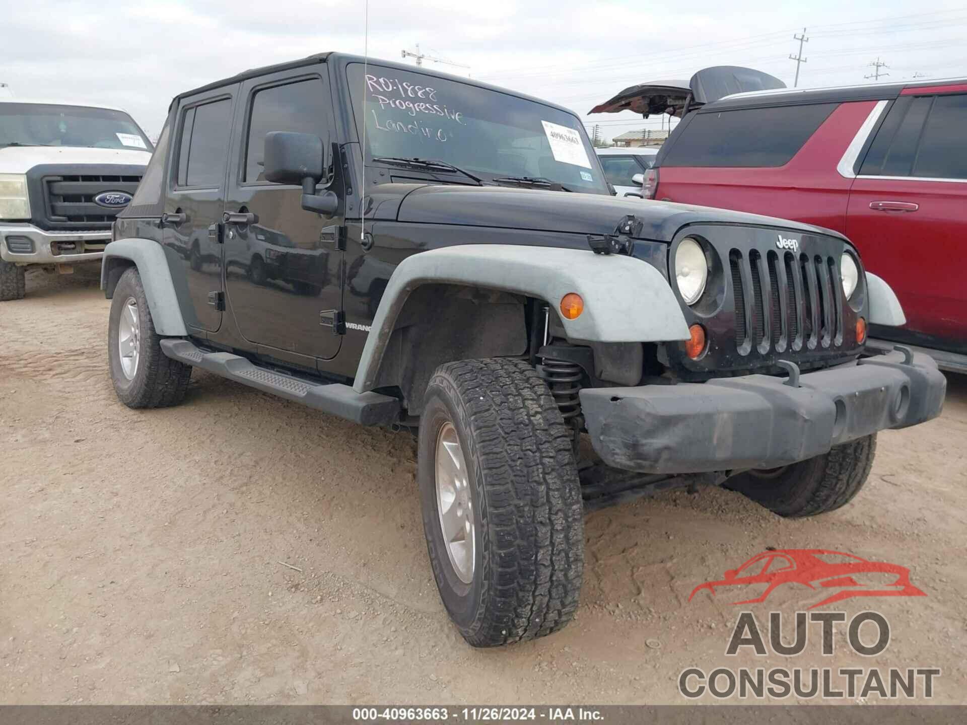 JEEP WRANGLER UNLIMITED 2011 - 1J4BA3H12BL510463