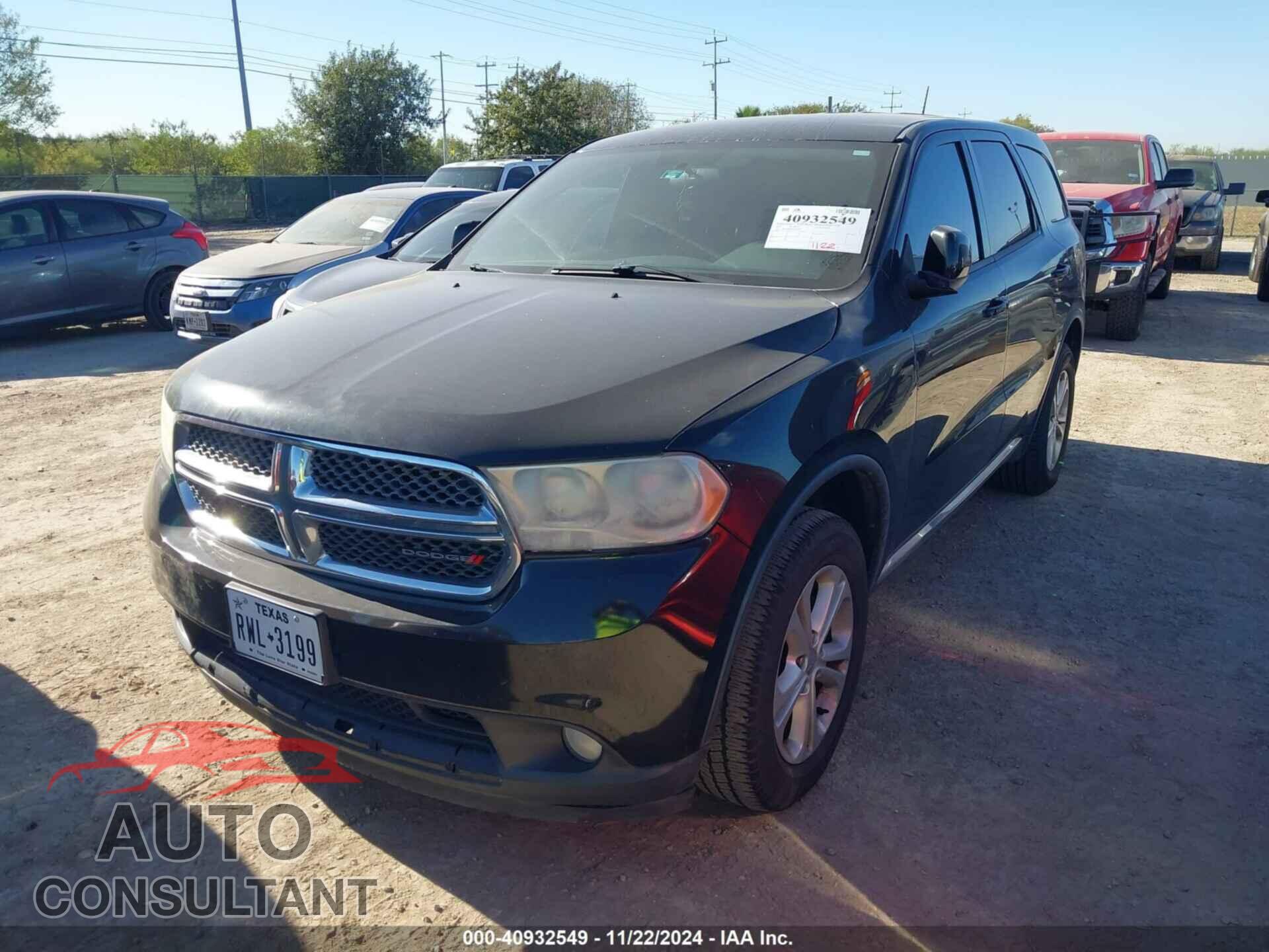 DODGE DURANGO 2013 - 1C4RDHAG0DC681917