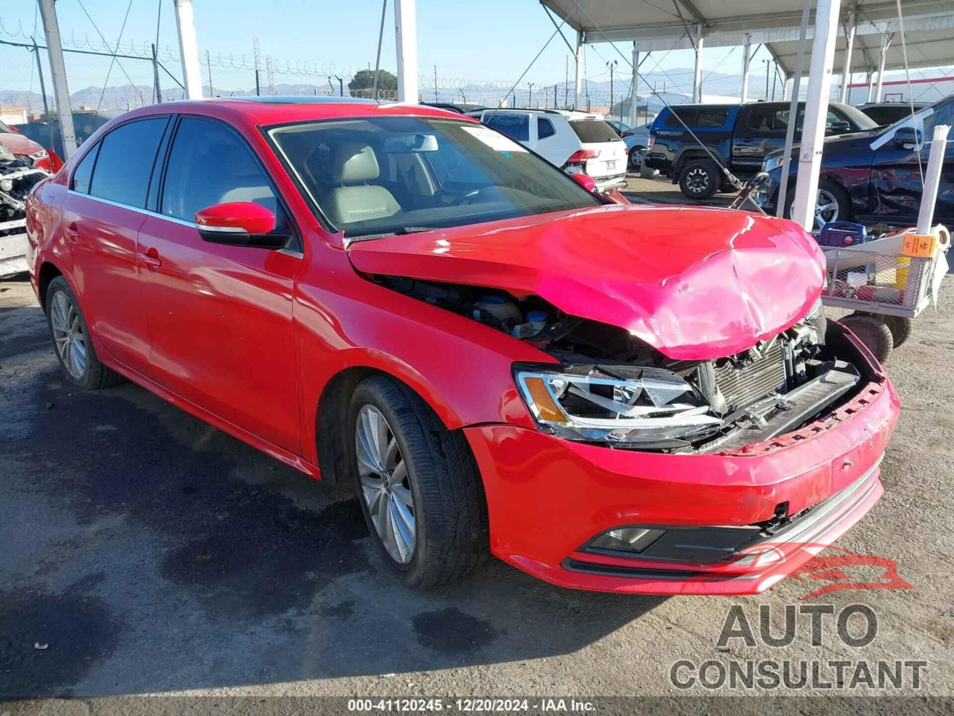 VOLKSWAGEN JETTA 2015 - 3VWD17AJ4FM317829