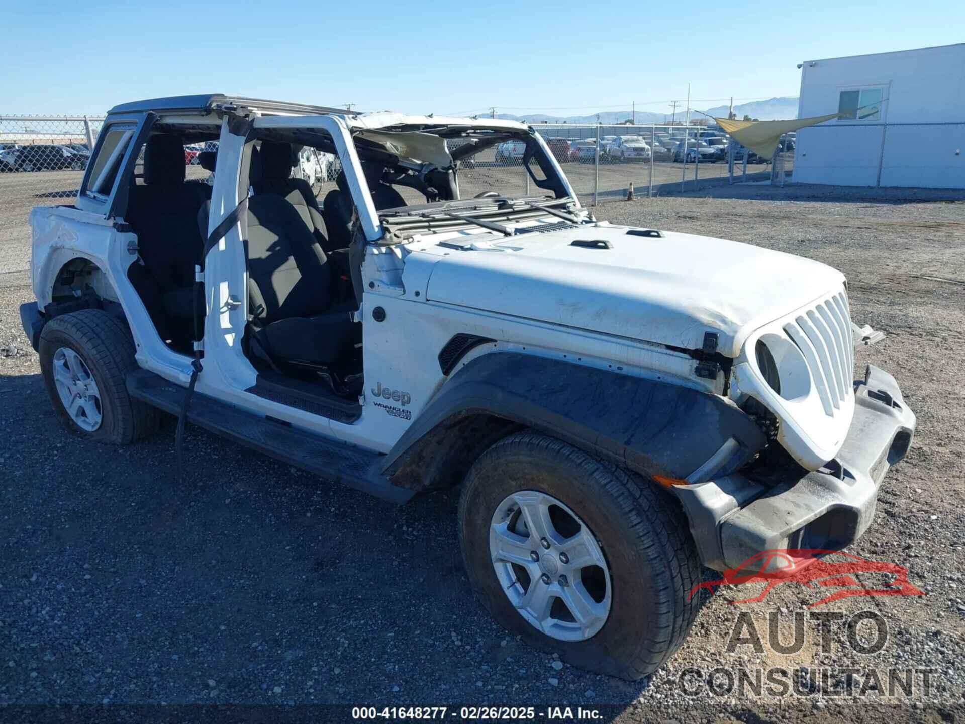 JEEP WRANGLER UNLIMITED 2019 - 1C4HJXDN6KW523554