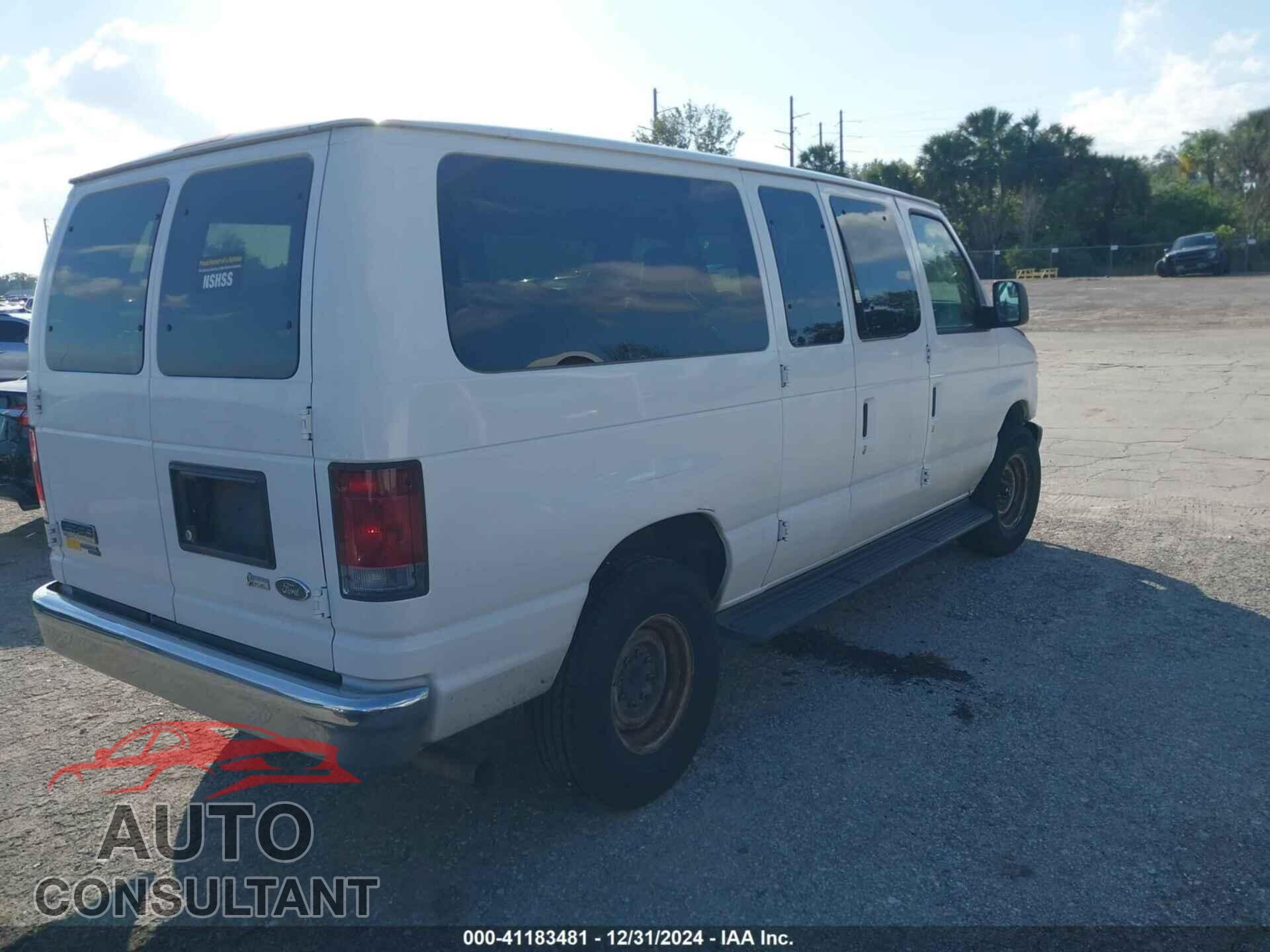 FORD E-350 SUPER DUTY 2012 - 1FBNE3BL2CDA99681