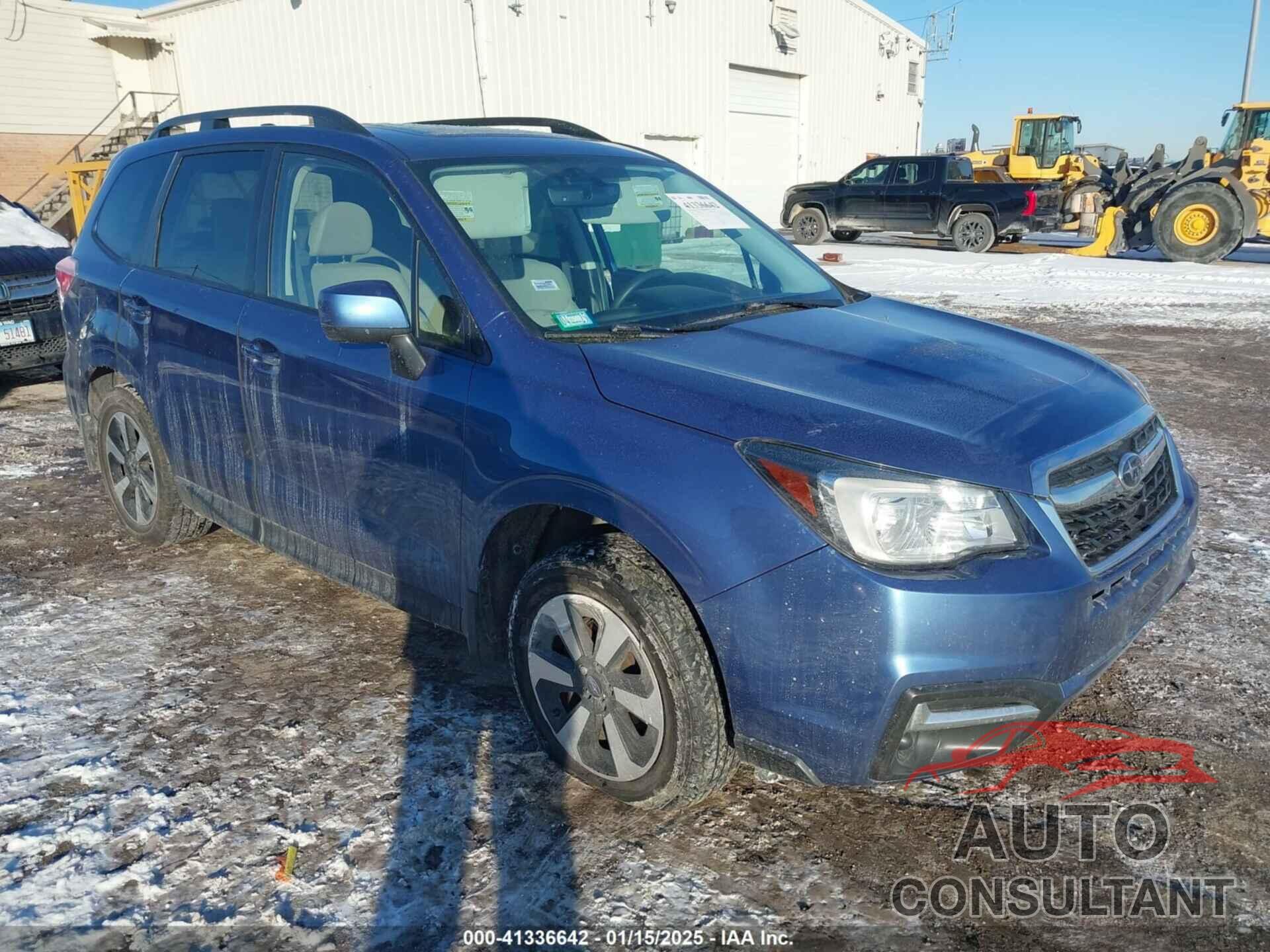 SUBARU FORESTER 2018 - JF2SJAEC8JH429910