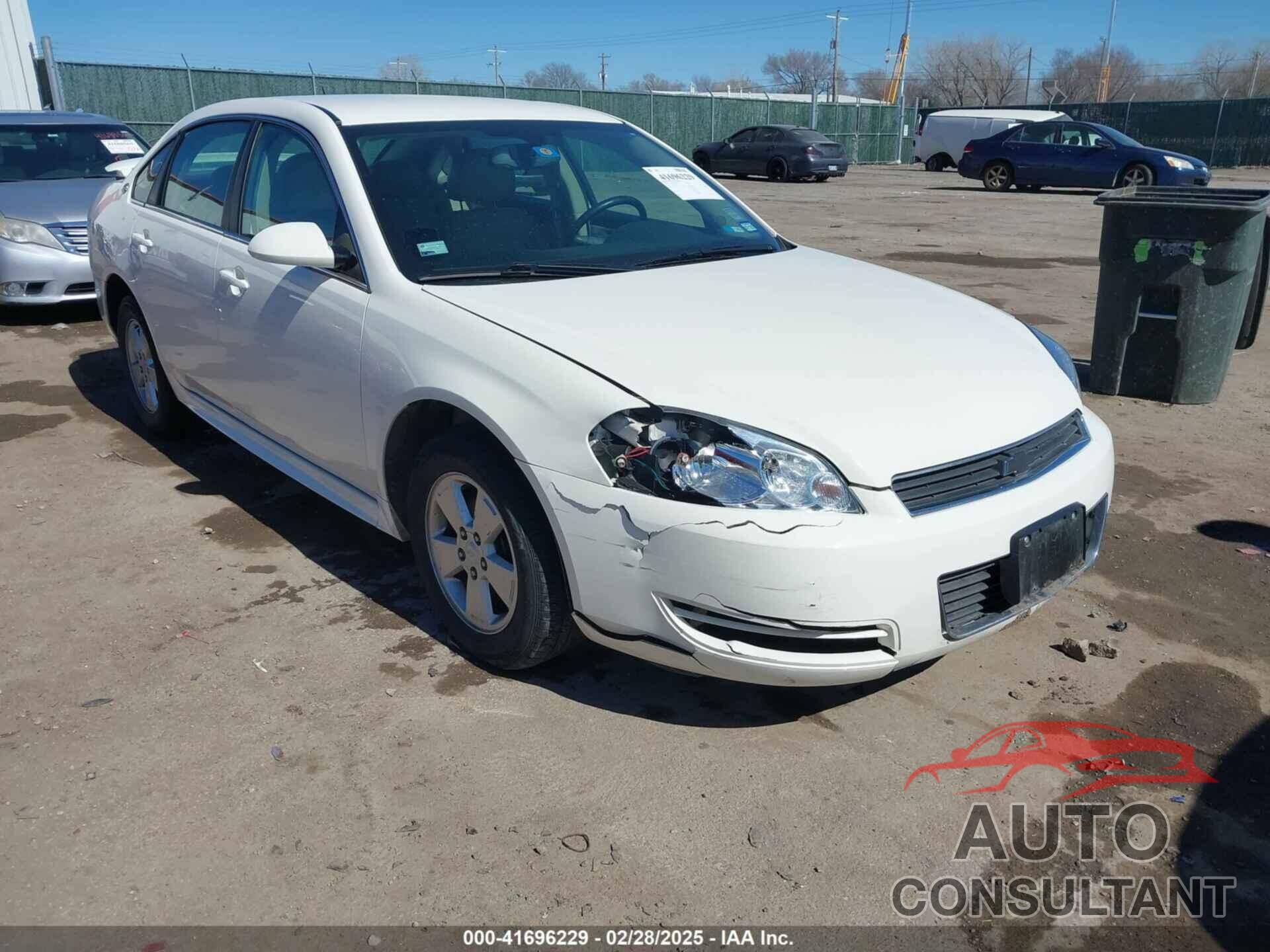 CHEVROLET IMPALA 2009 - 2G1WT57K391243012