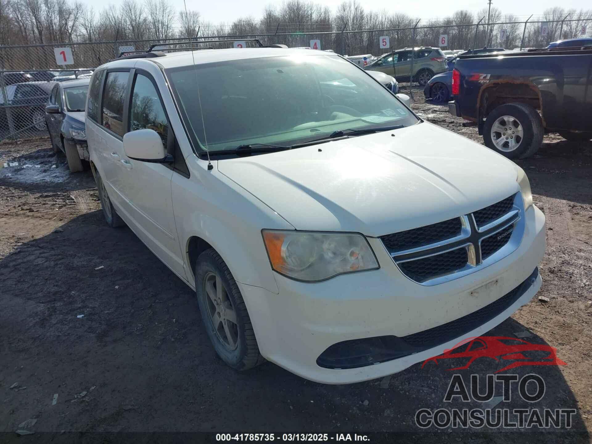 DODGE GRAND CARAVAN 2012 - 2C4RDGCG2CR247477