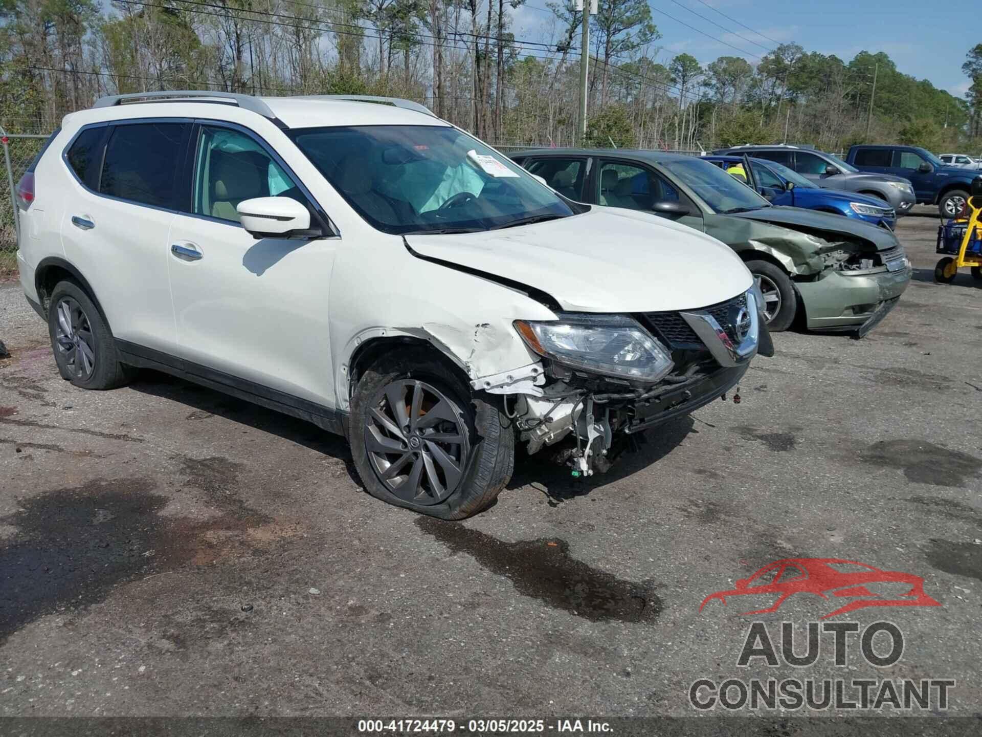 NISSAN ROGUE 2016 - 5N1AT2MT8GC734904