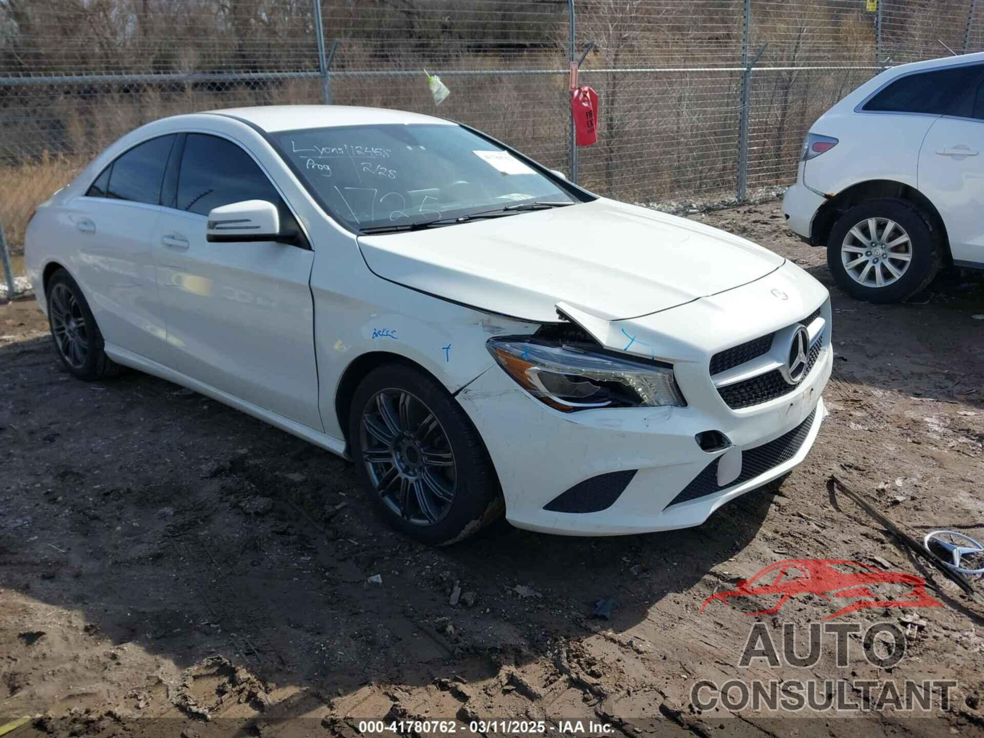 MERCEDES-BENZ CLA 250 2015 - WDDSJ4EB2FN190179