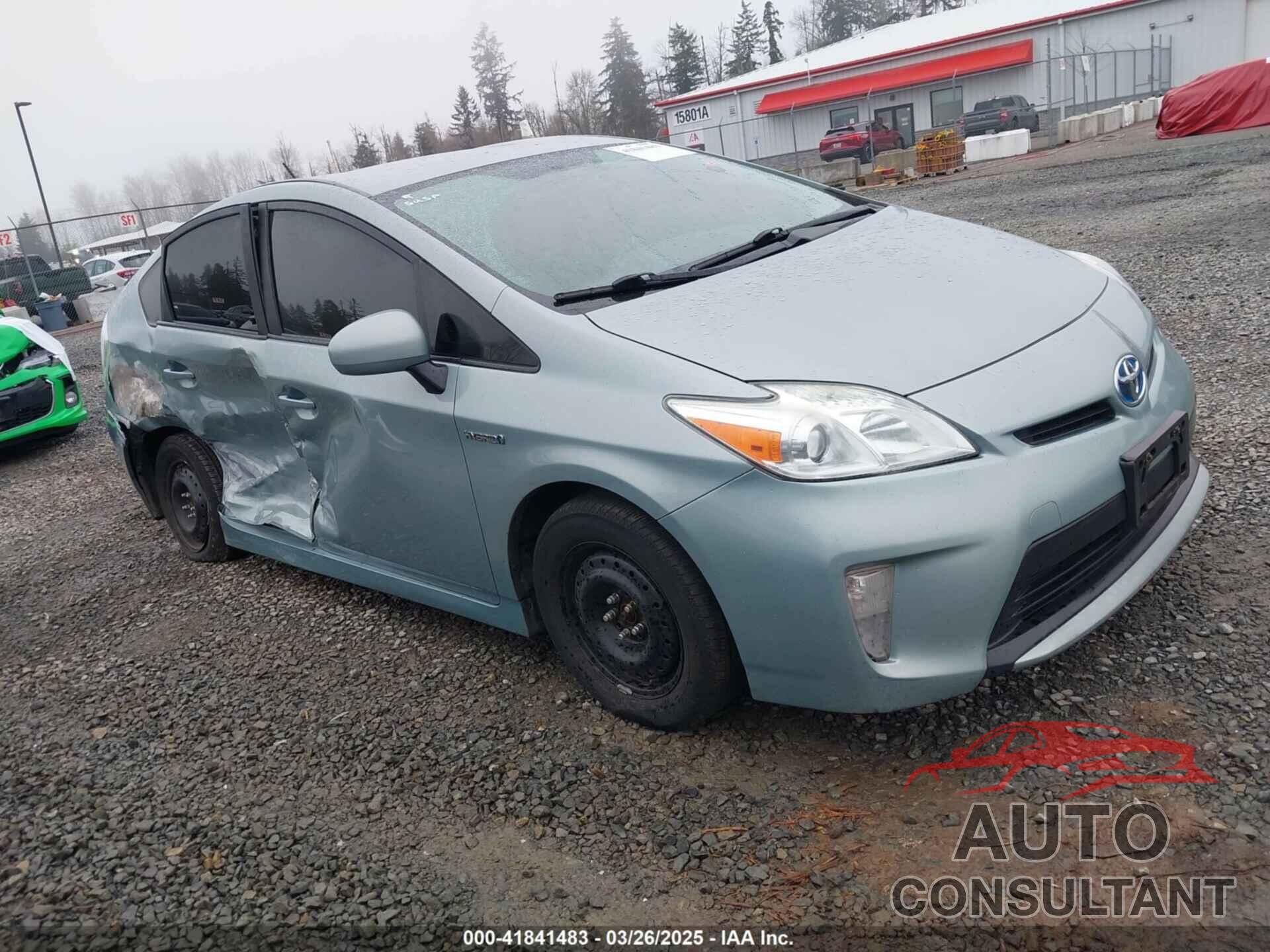 TOYOTA PRIUS 2015 - JTDKN3DU6F1951346