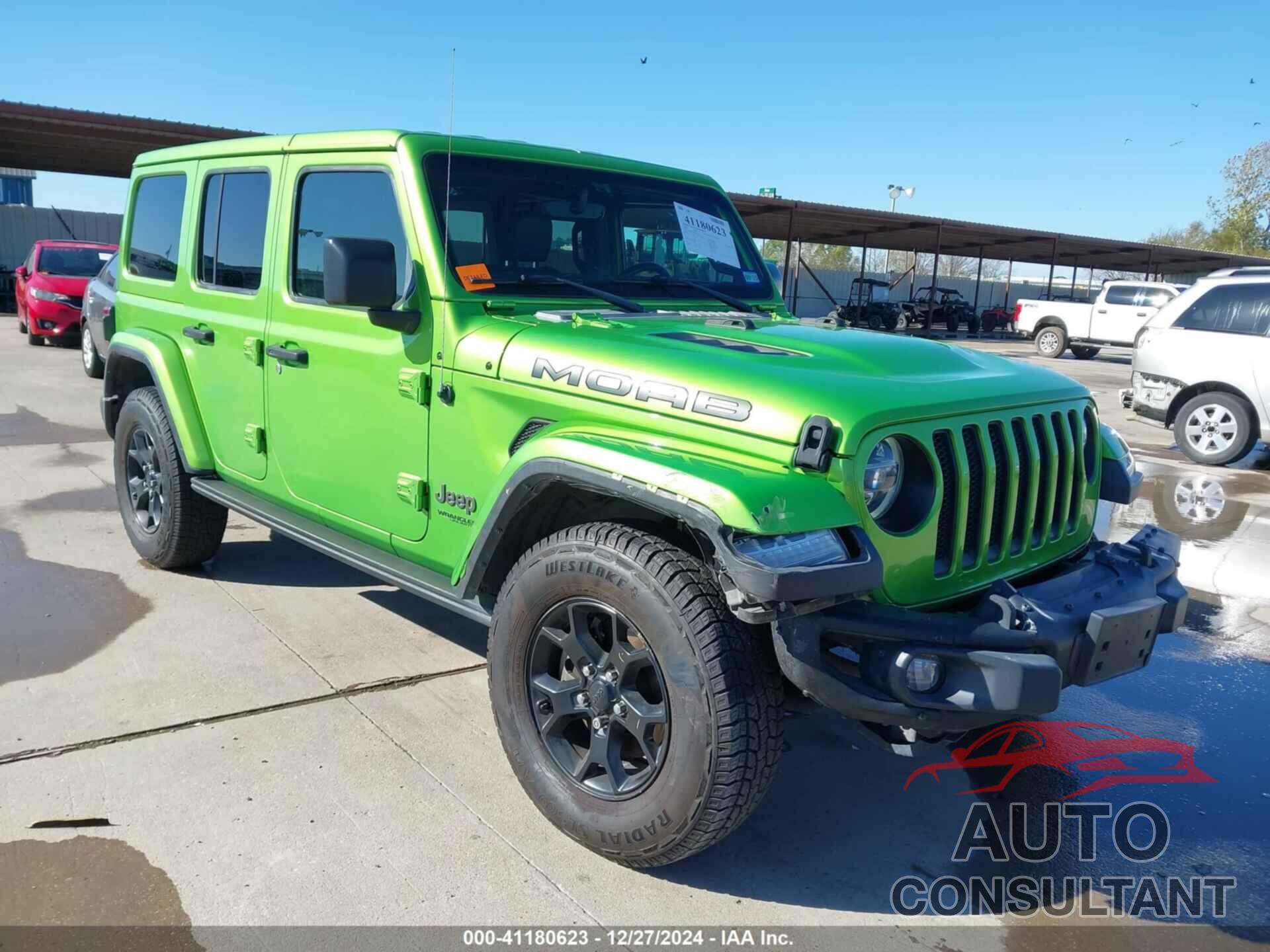 JEEP WRANGLER UNLIMITED 2019 - 1C4HJXEG7KW505032