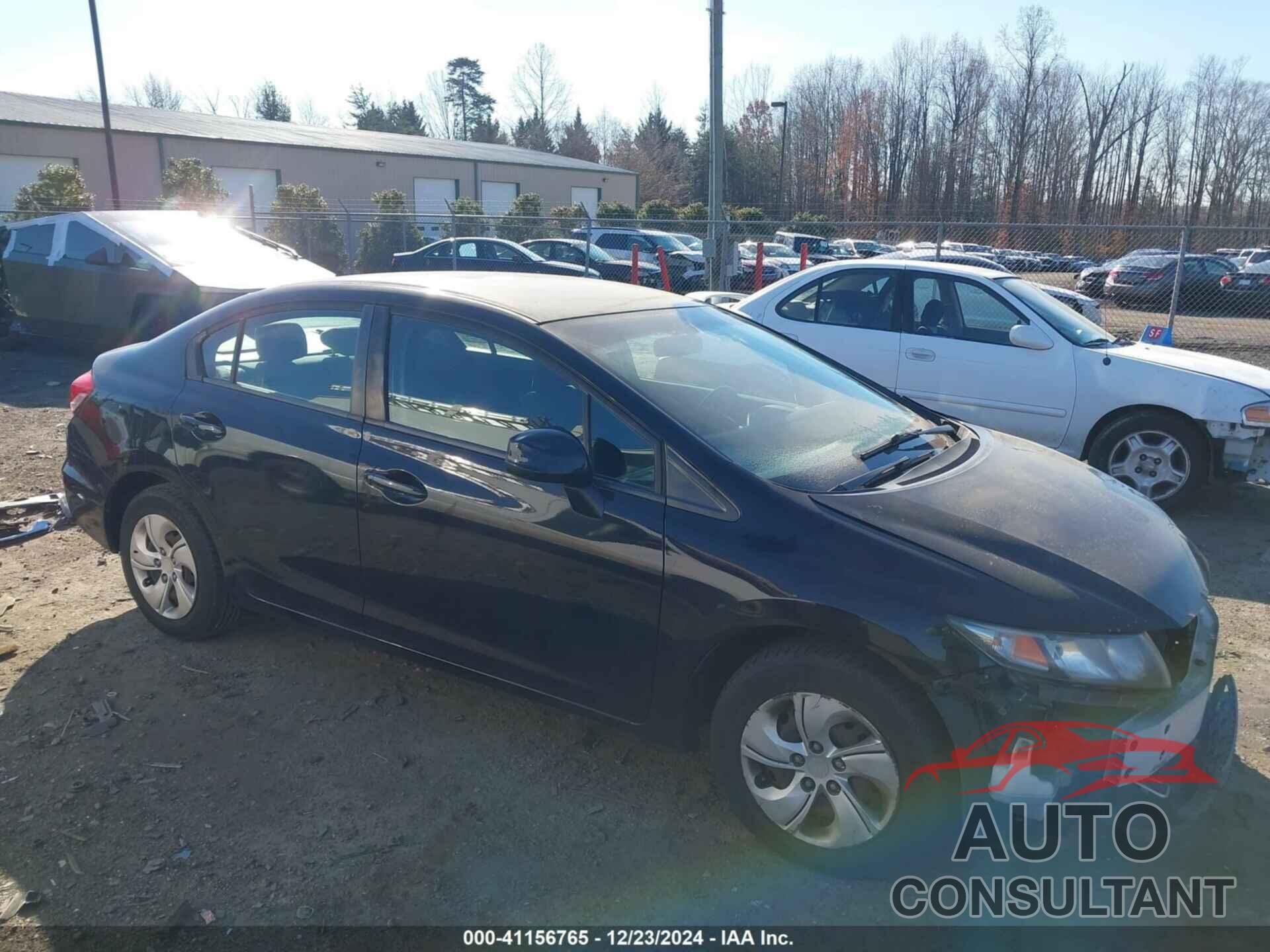 HONDA CIVIC 2013 - 19XFB2F55DE216927
