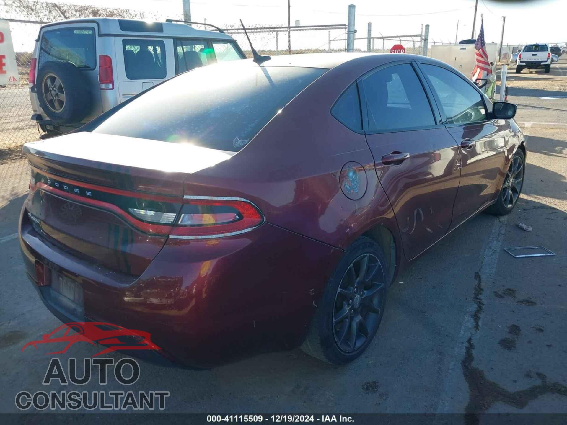 DODGE DART 2015 - 1C3CDFAA1FD374800