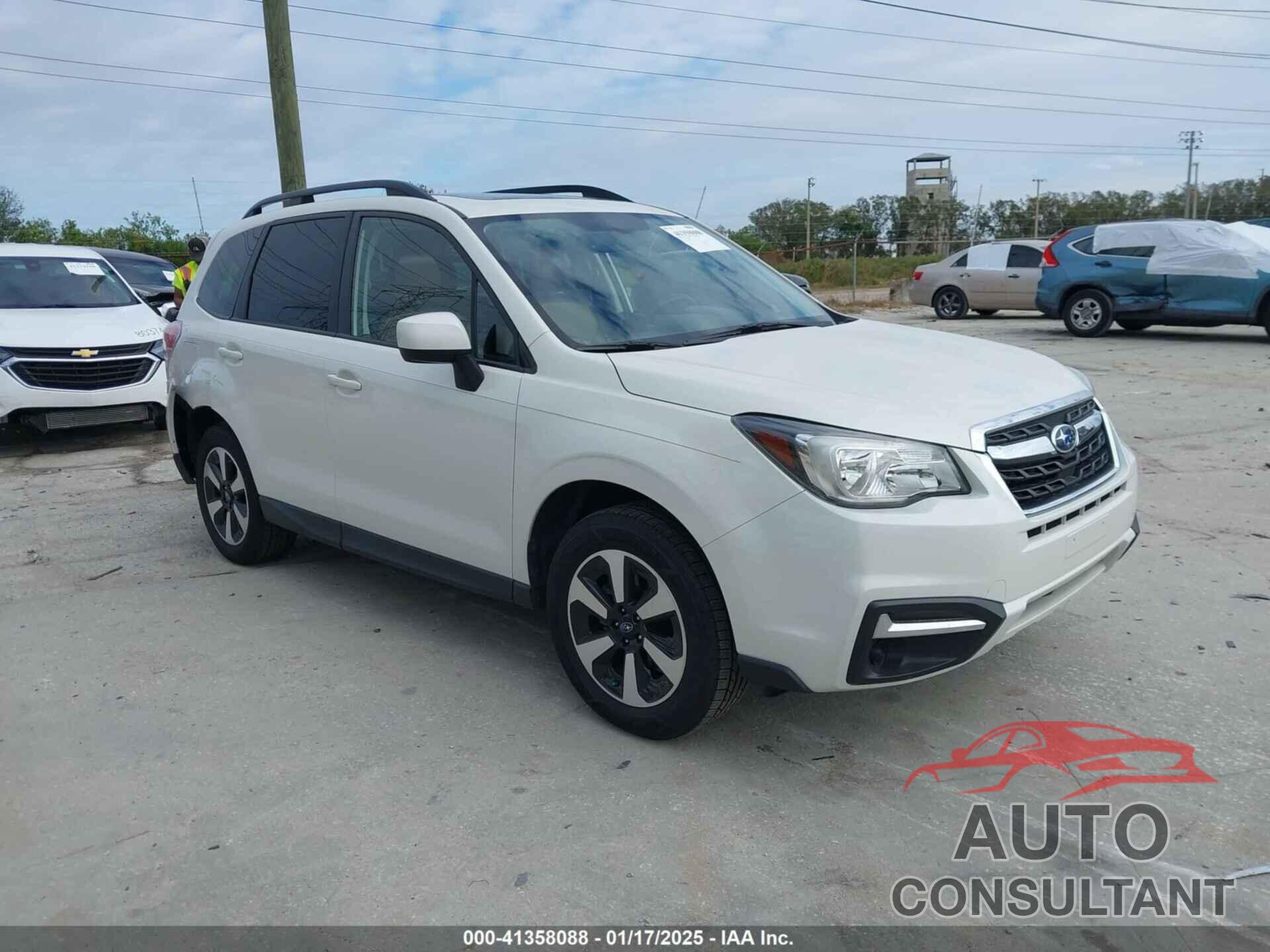 SUBARU FORESTER 2017 - JF2SJAEC5HH463782