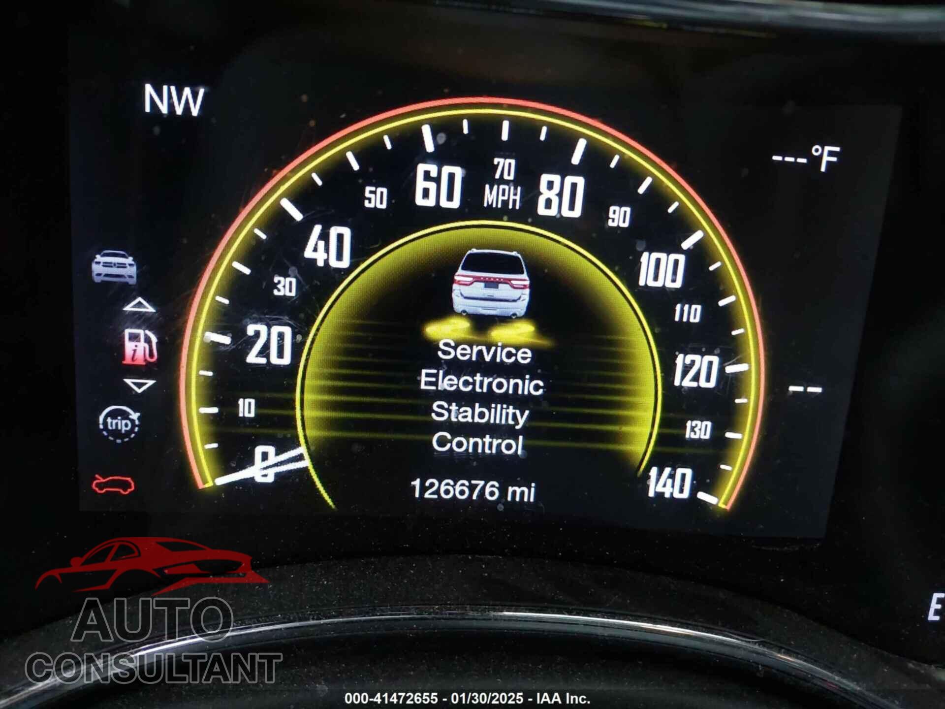 DODGE DURANGO 2017 - 1C4RDJDG0HC857583