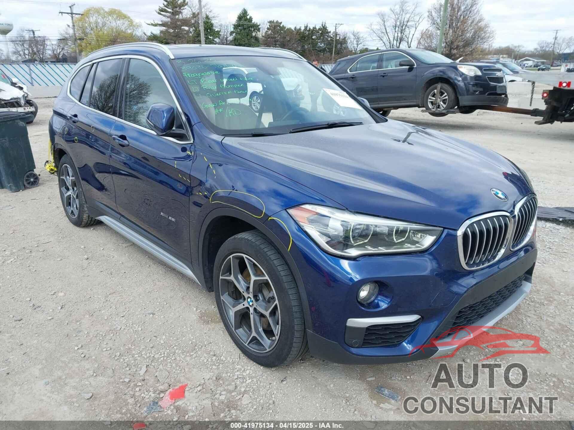 BMW X1 2017 - WBXHT3C39H5F70584