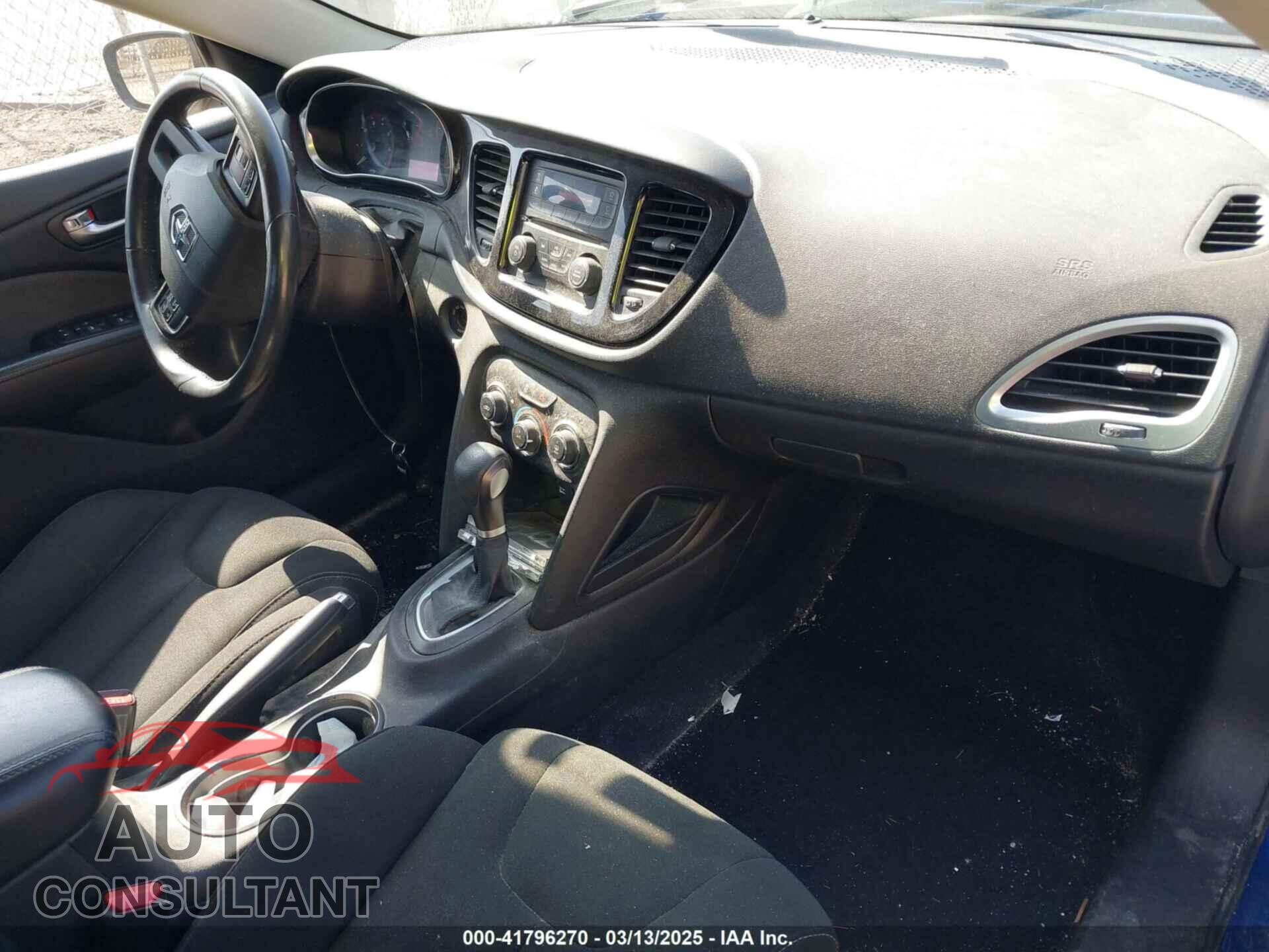 DODGE DART 2013 - 1C3CDFBAXDD336493