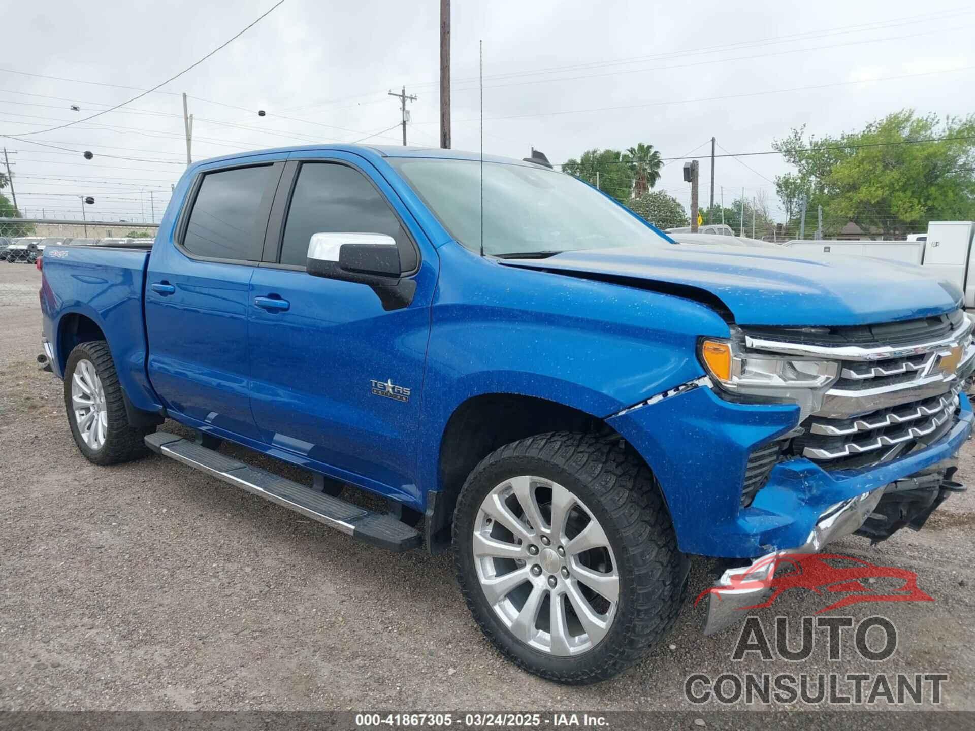 CHEVROLET SILVERADO 1500 2022 - 1GCUDDED4NZ567159