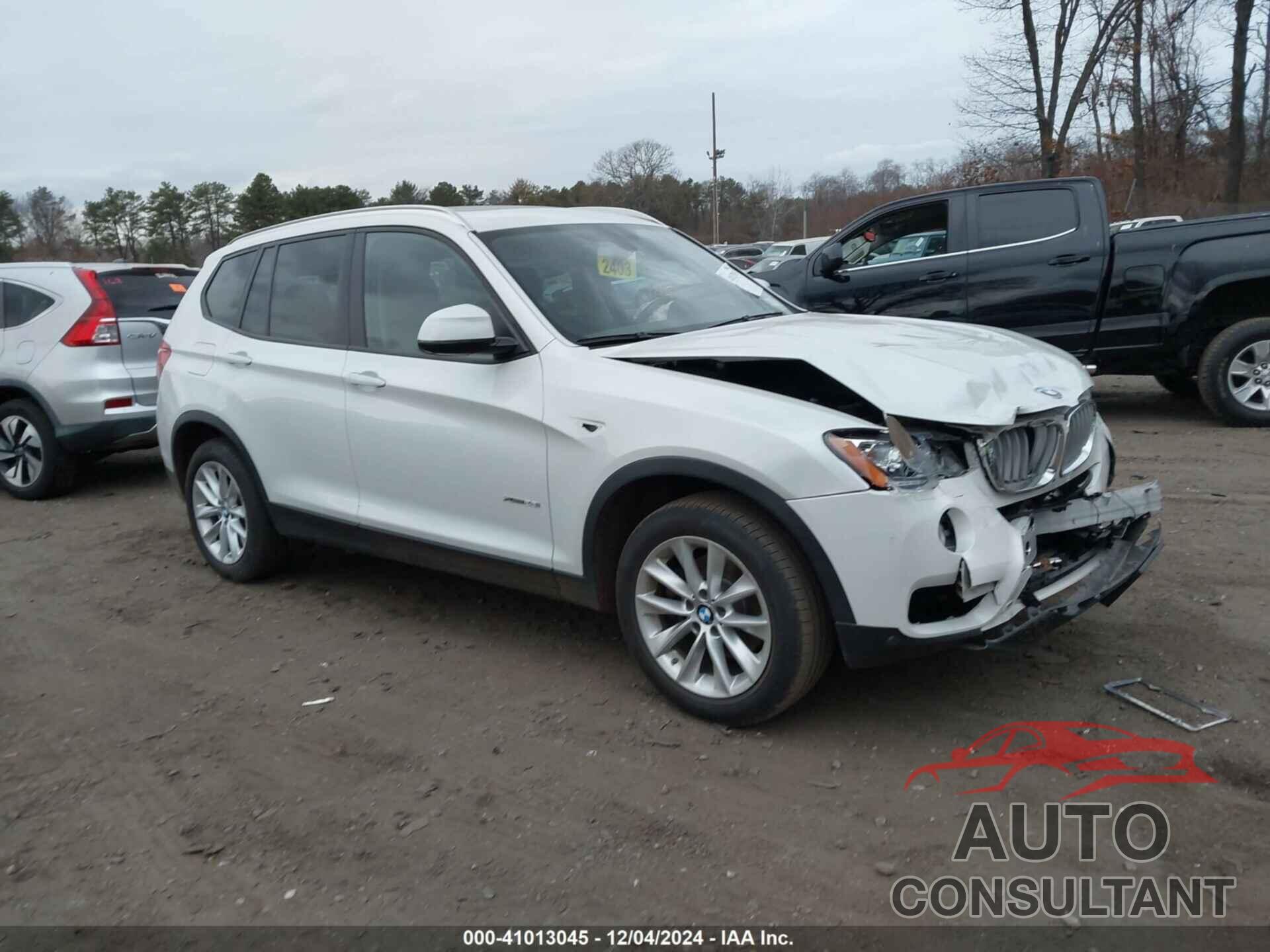 BMW X3 2017 - 5UXWX9C58H0D95821