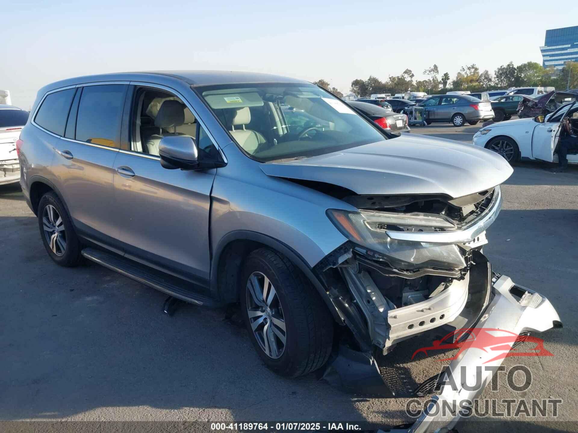 HONDA PILOT 2016 - 5FNYF6H37GB116066