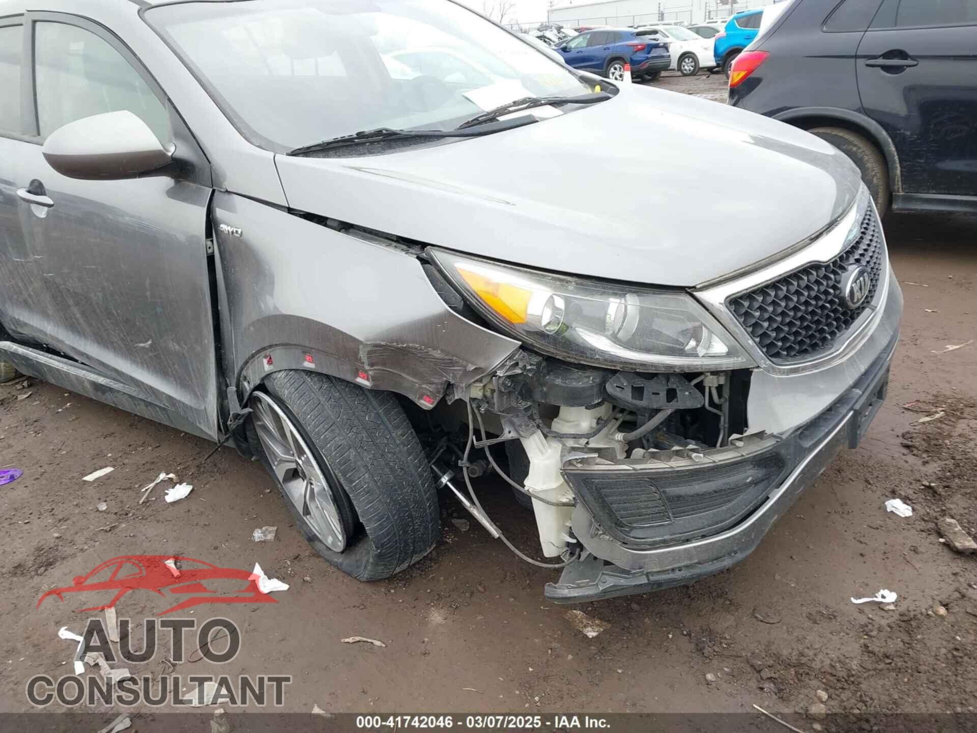 KIA SPORTAGE 2015 - KNDPBCAC2F7790372