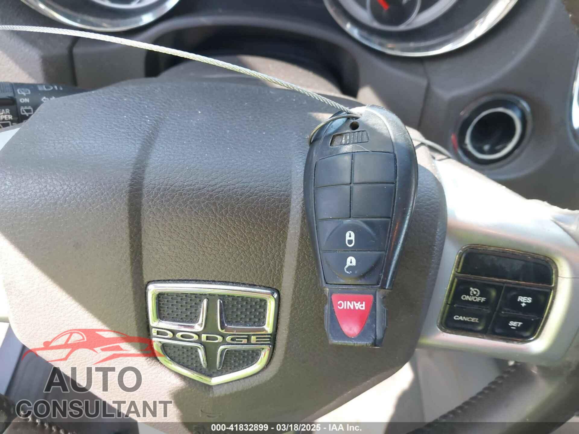 DODGE DURANGO 2011 - 1D4RD2GG3BC741886
