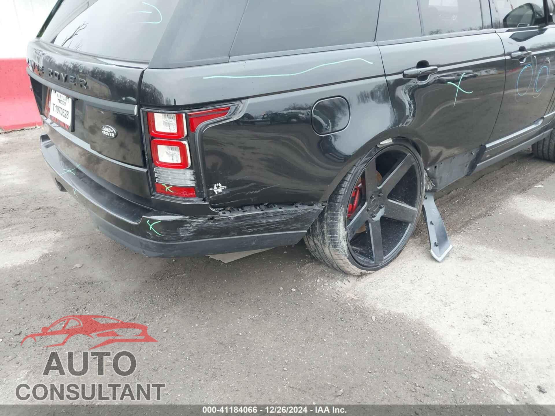 LAND ROVER RANGE ROVER 2016 - SALGS2PF0GA292325