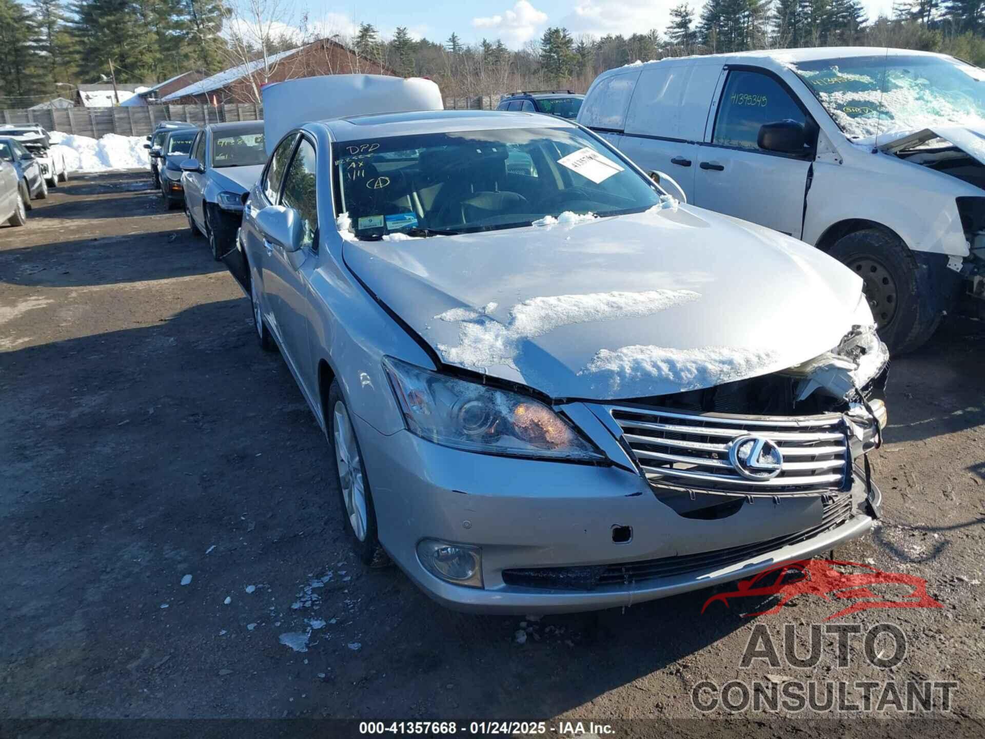 LEXUS ES 350 2010 - JTHBK1EG3A2354890