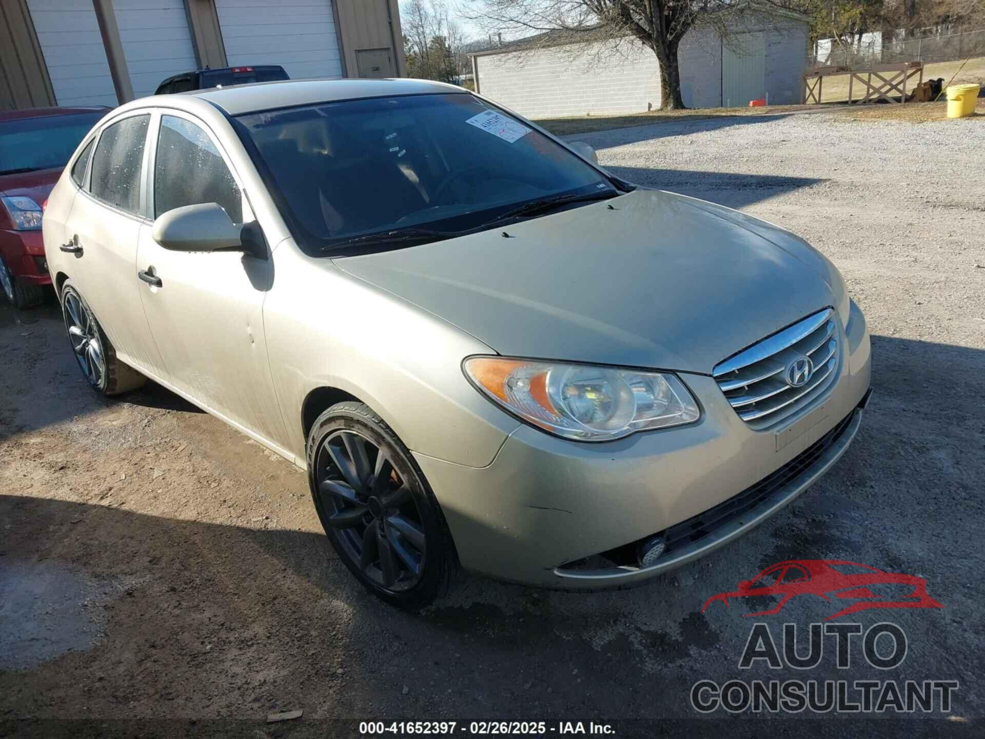 HYUNDAI ELANTRA 2010 - KMHDU4AD1AU091347
