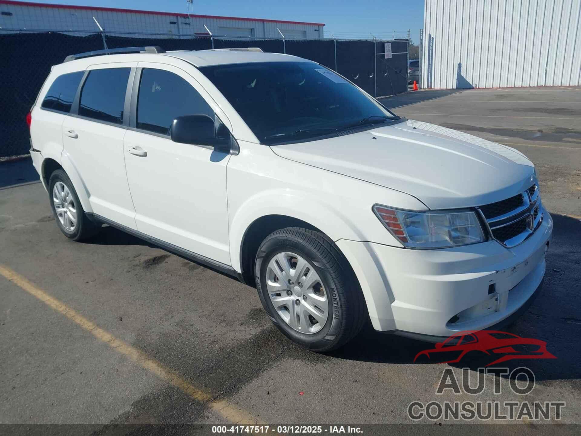 DODGE JOURNEY 2017 - 3C4PDDAG6HT605645