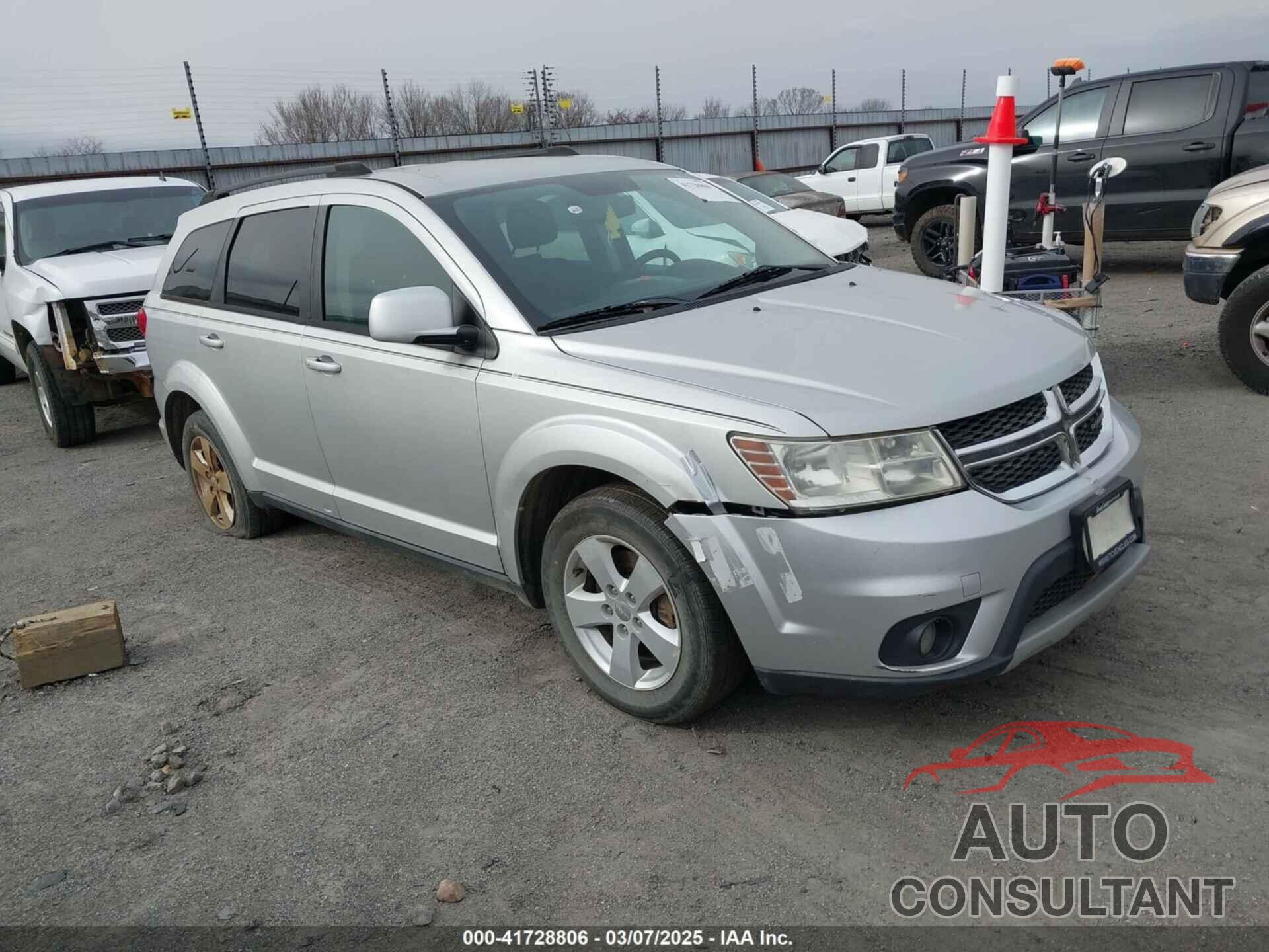 DODGE JOURNEY 2012 - 3C4PDCBGXCT324157