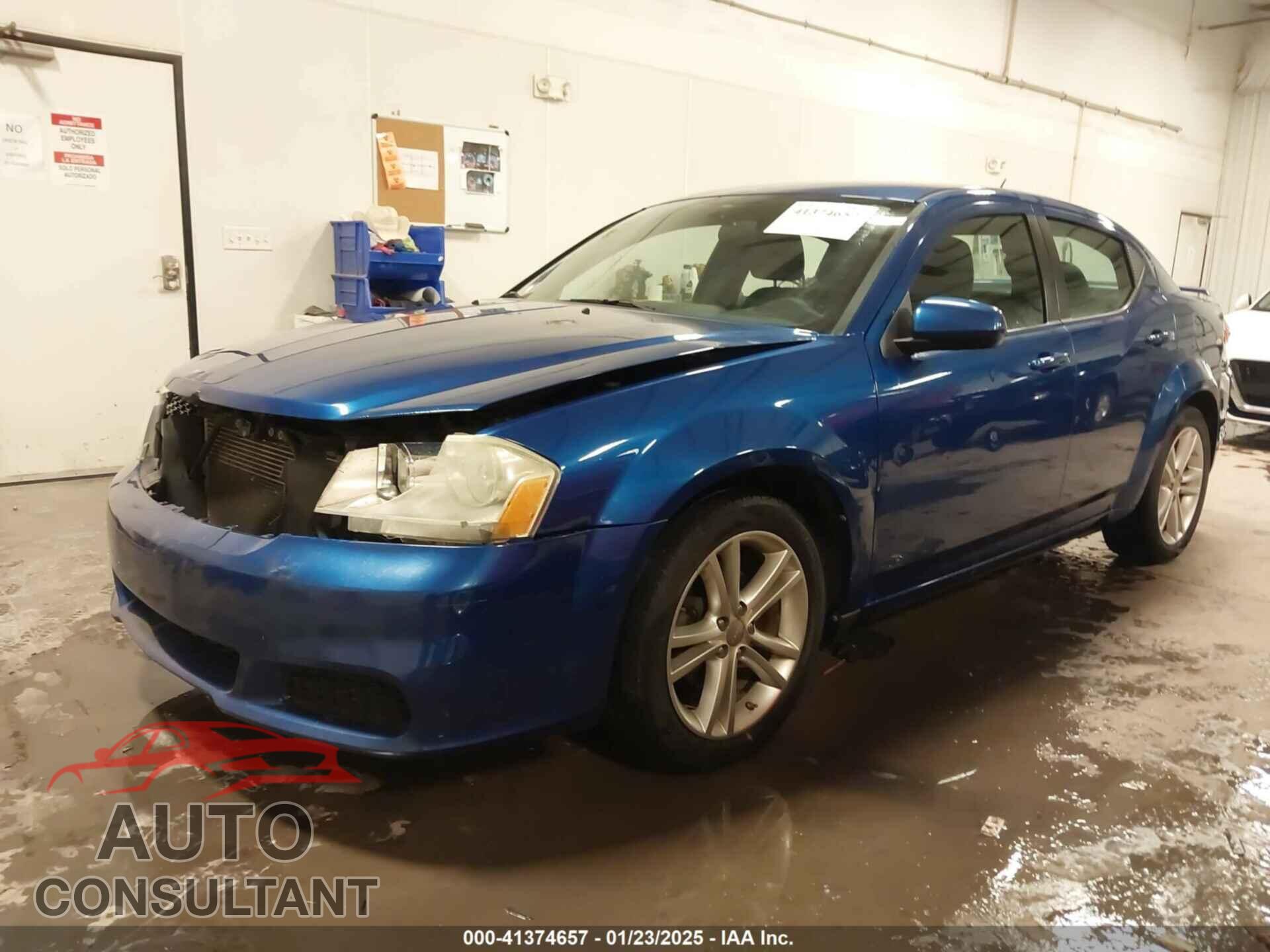 DODGE AVENGER 2012 - 1C3CDZCB3CN311629