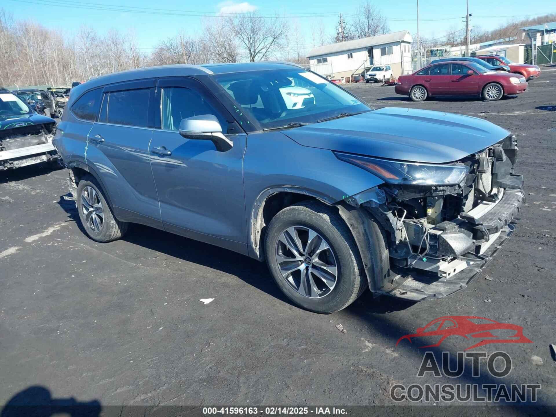 TOYOTA HIGHLANDER 2022 - 5TDGZRBH4NS203134