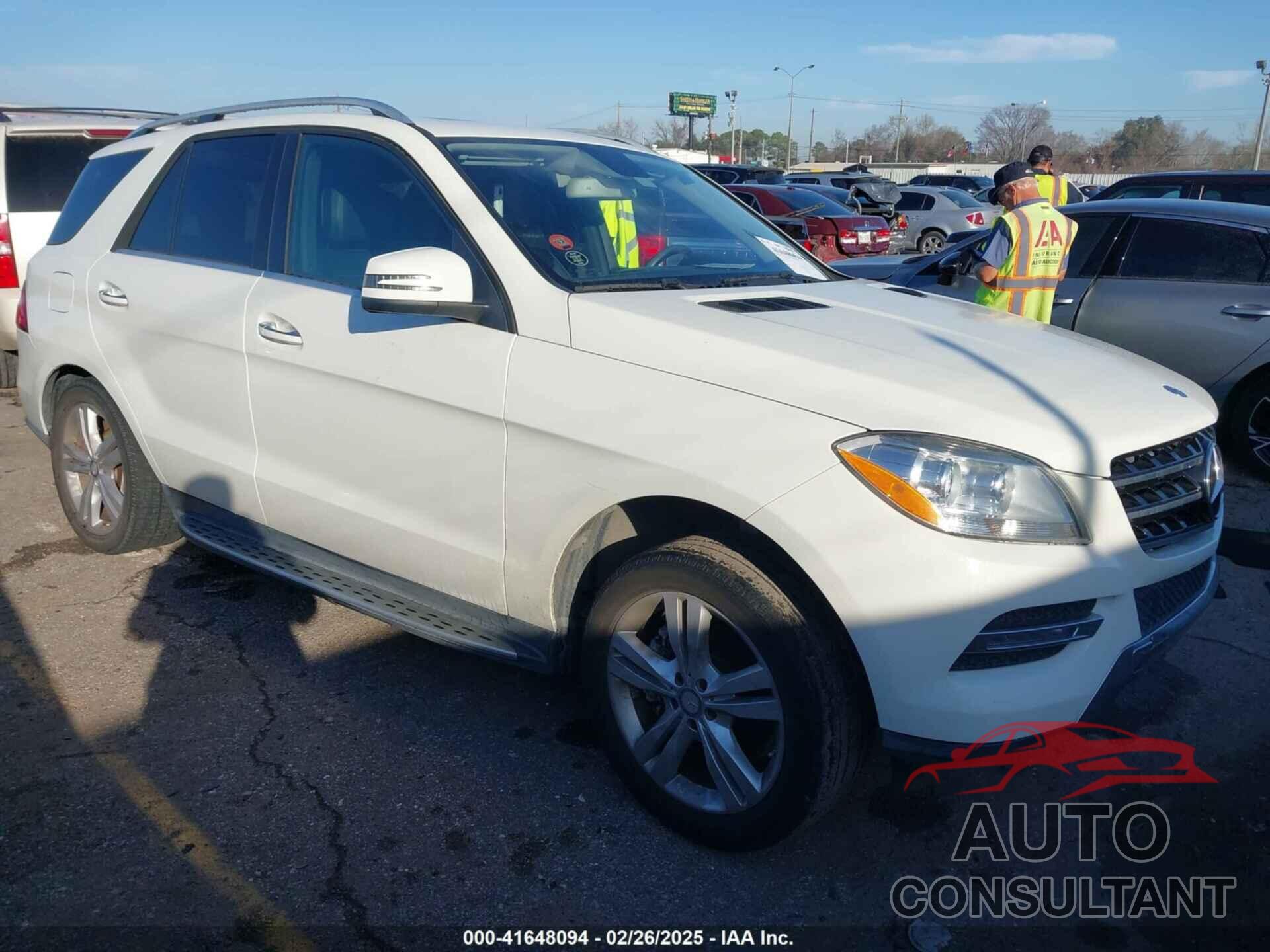 MERCEDES-BENZ ML 350 2013 - 4JGDA5JB5DA159569