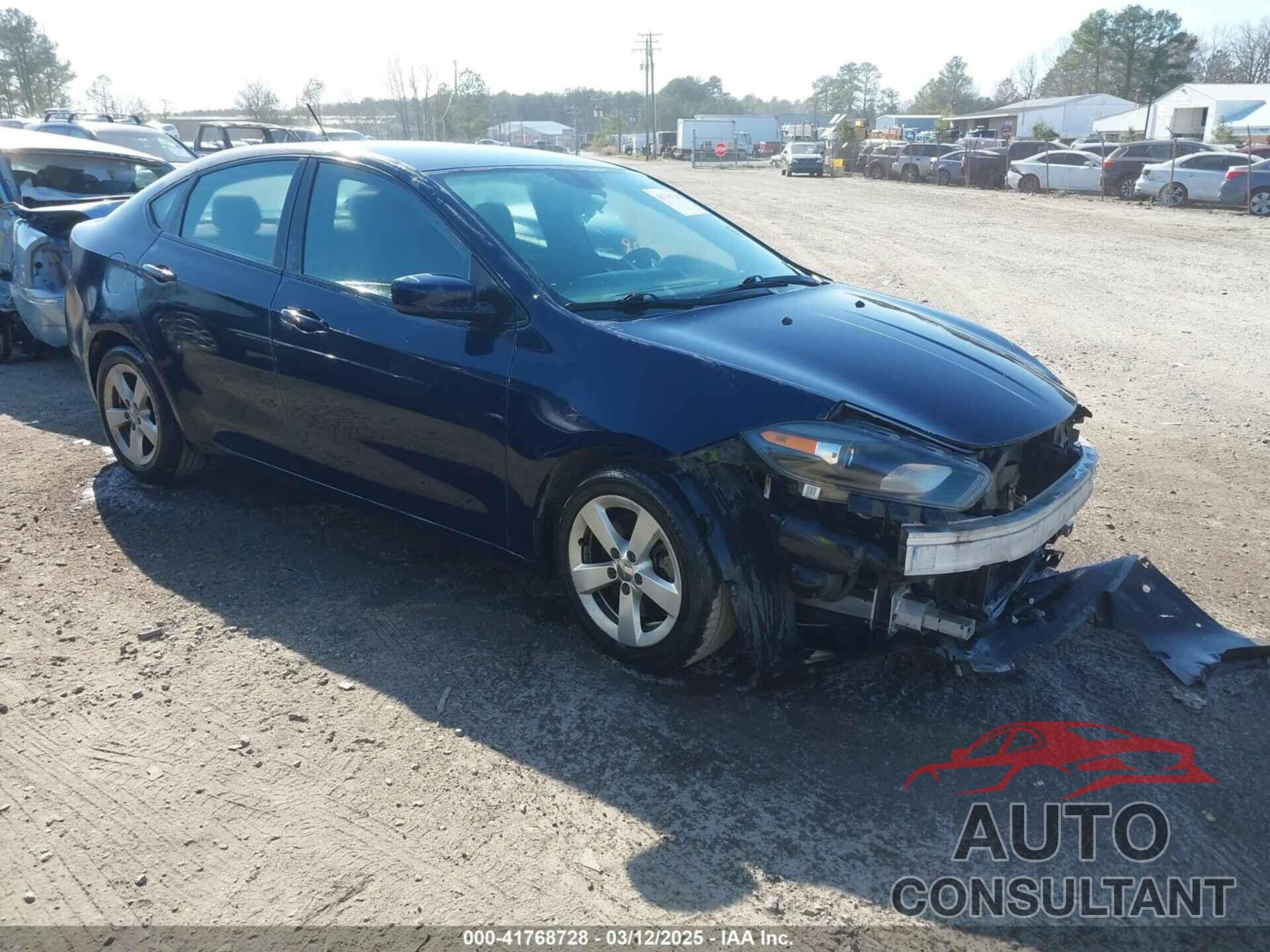 DODGE DART 2015 - 1C3CDFBB1FD128465