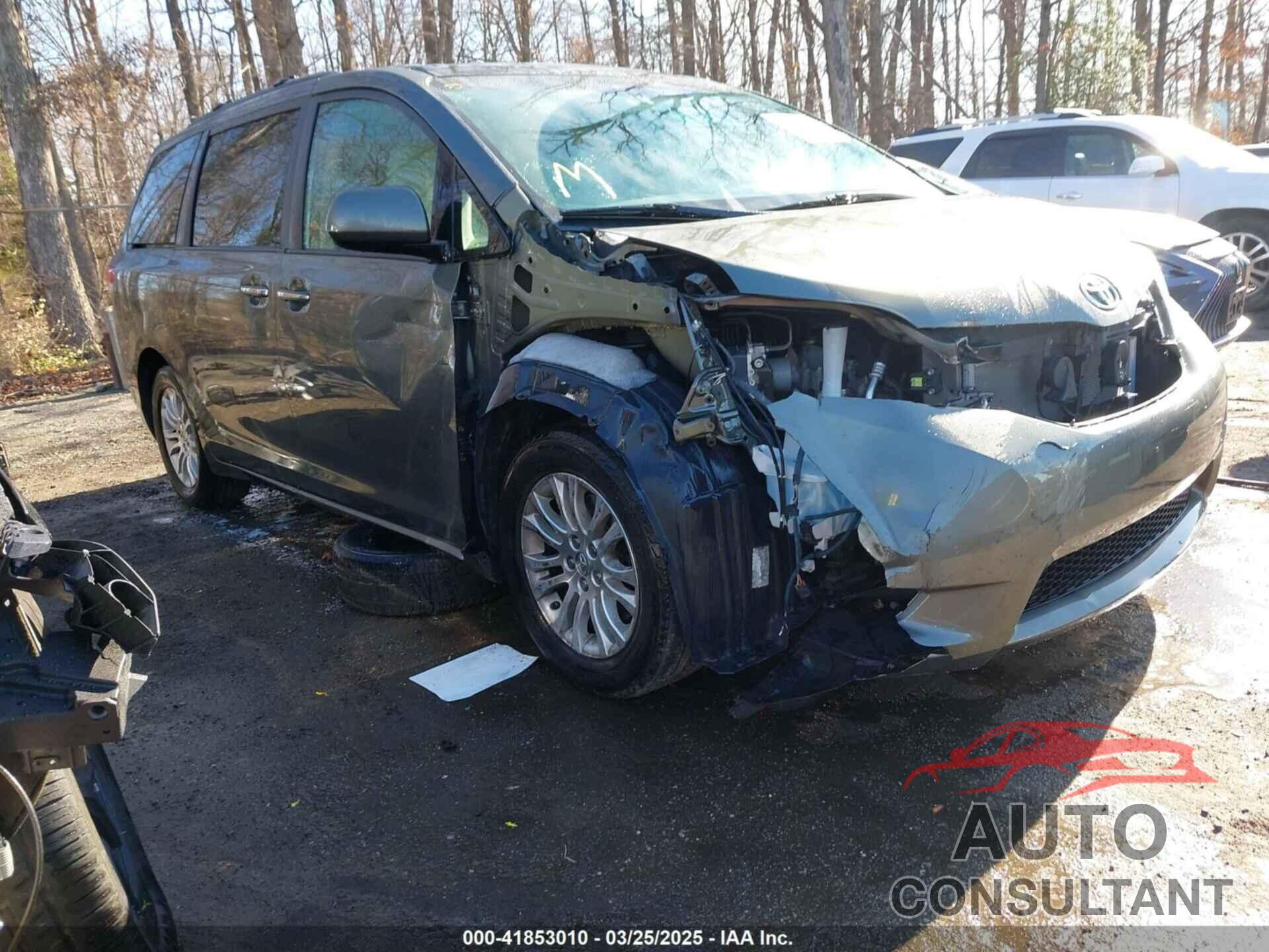 TOYOTA SIENNA 2012 - 5TDYK3DC8CS254057