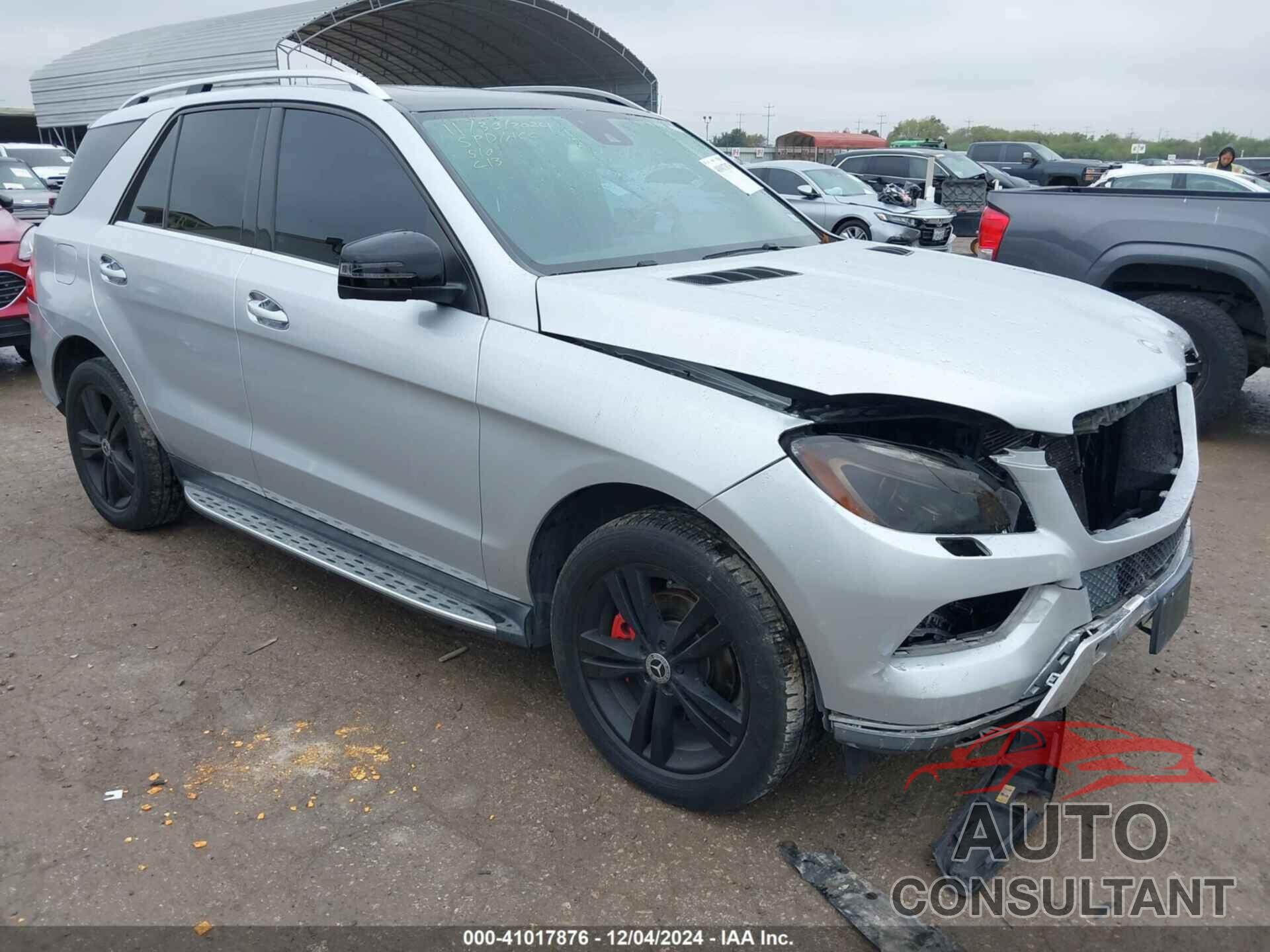 MERCEDES-BENZ ML 350 2013 - 4JGDA5JB7DA234420