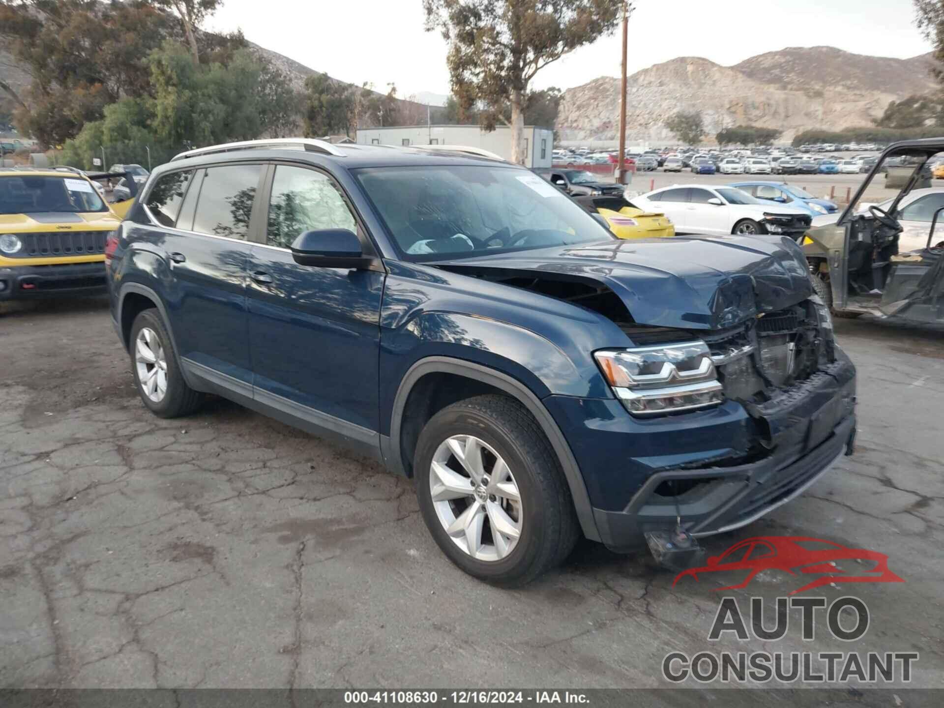 VOLKSWAGEN ATLAS 2019 - 1V2DR2CA8KC505386