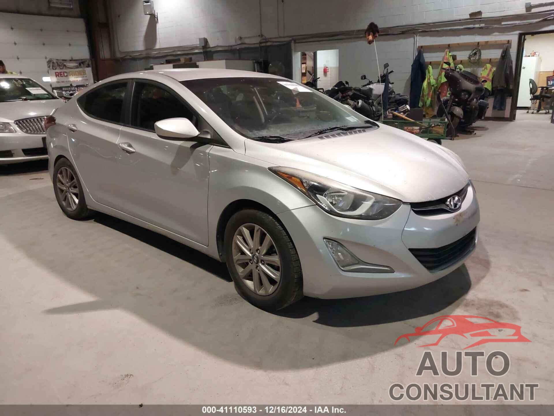 HYUNDAI ELANTRA 2014 - 5NPDH4AE0EH519717