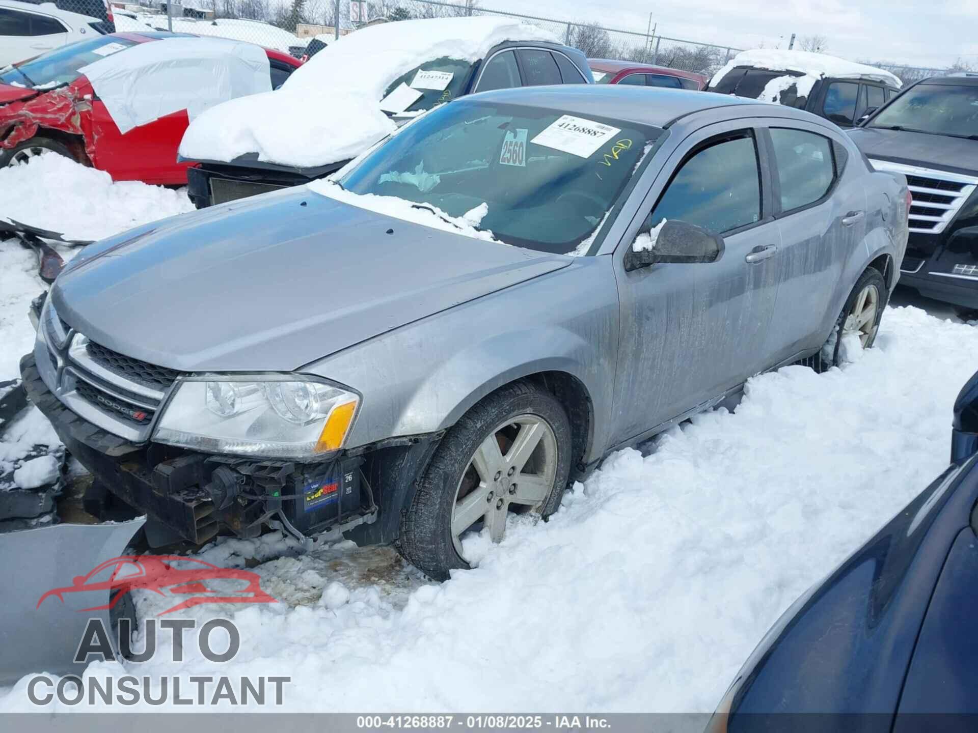 DODGE AVENGER 2013 - 1C3CDZAB3DN529543