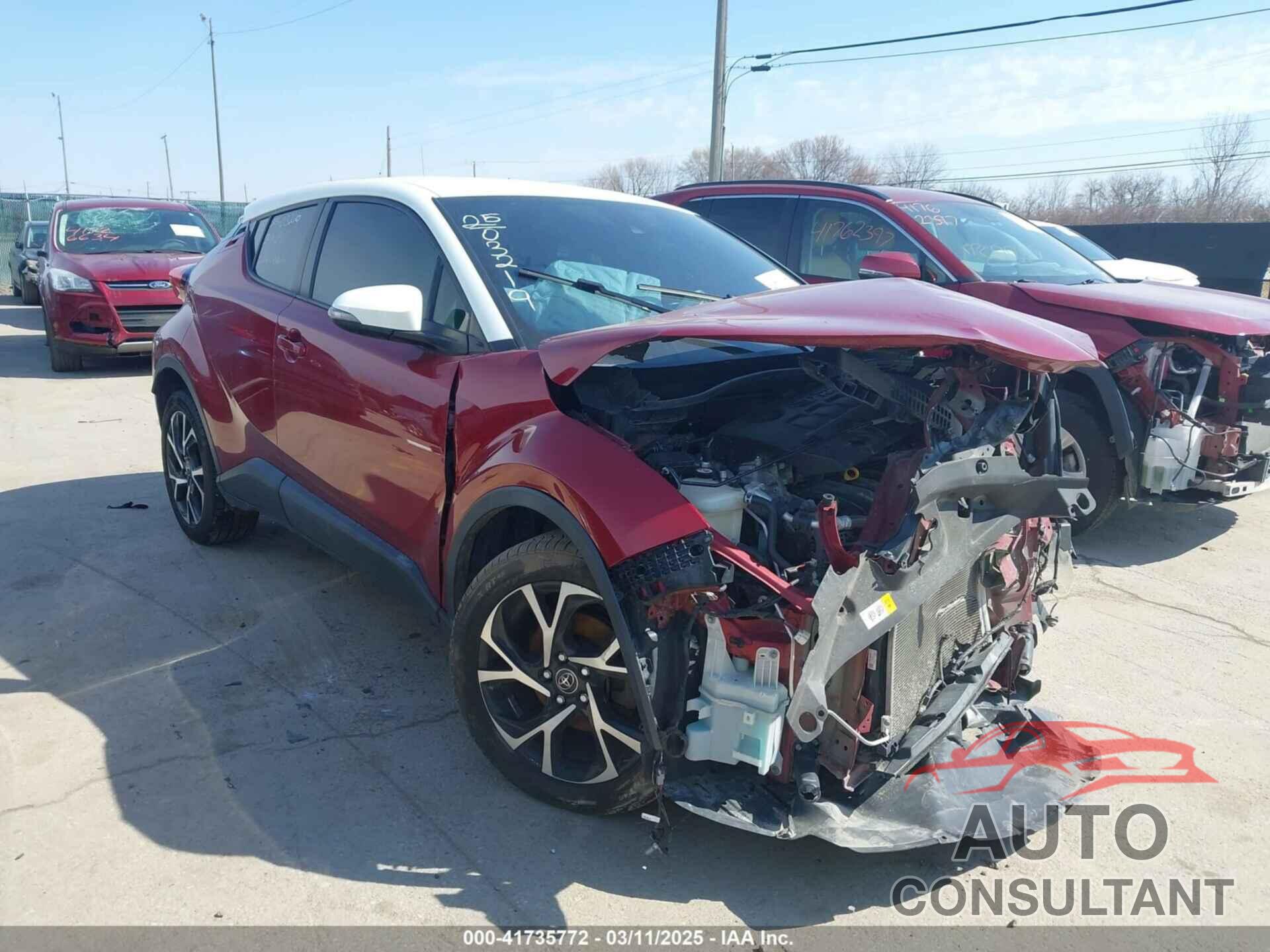 TOYOTA C-HR 2018 - NMTKHMBX2JR012246