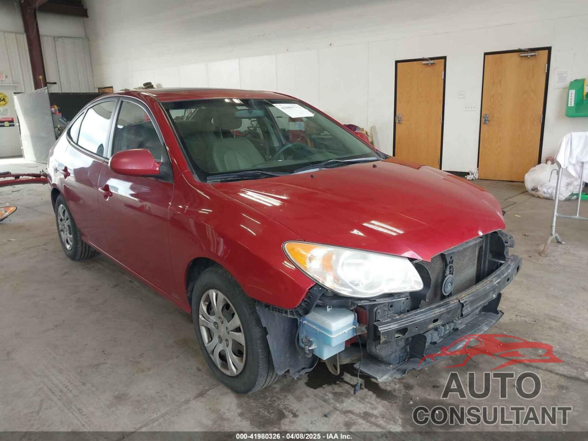 HYUNDAI ELANTRA 2010 - KMHDU4AD8AU895791