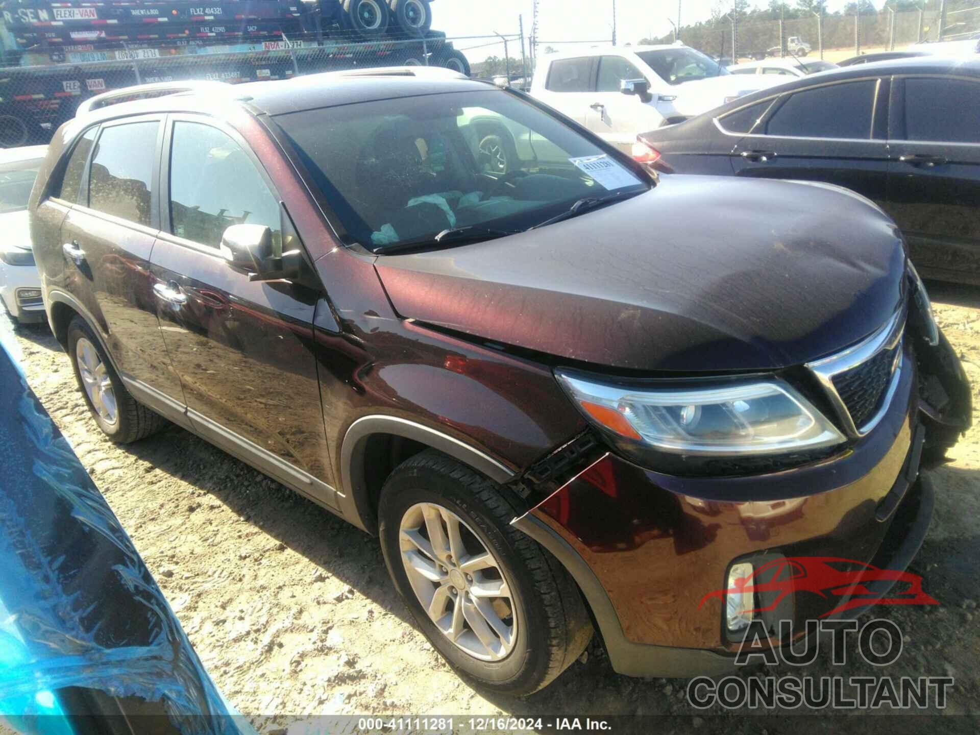 KIA SORENTO 2014 - 5XYKT3A67EG510643