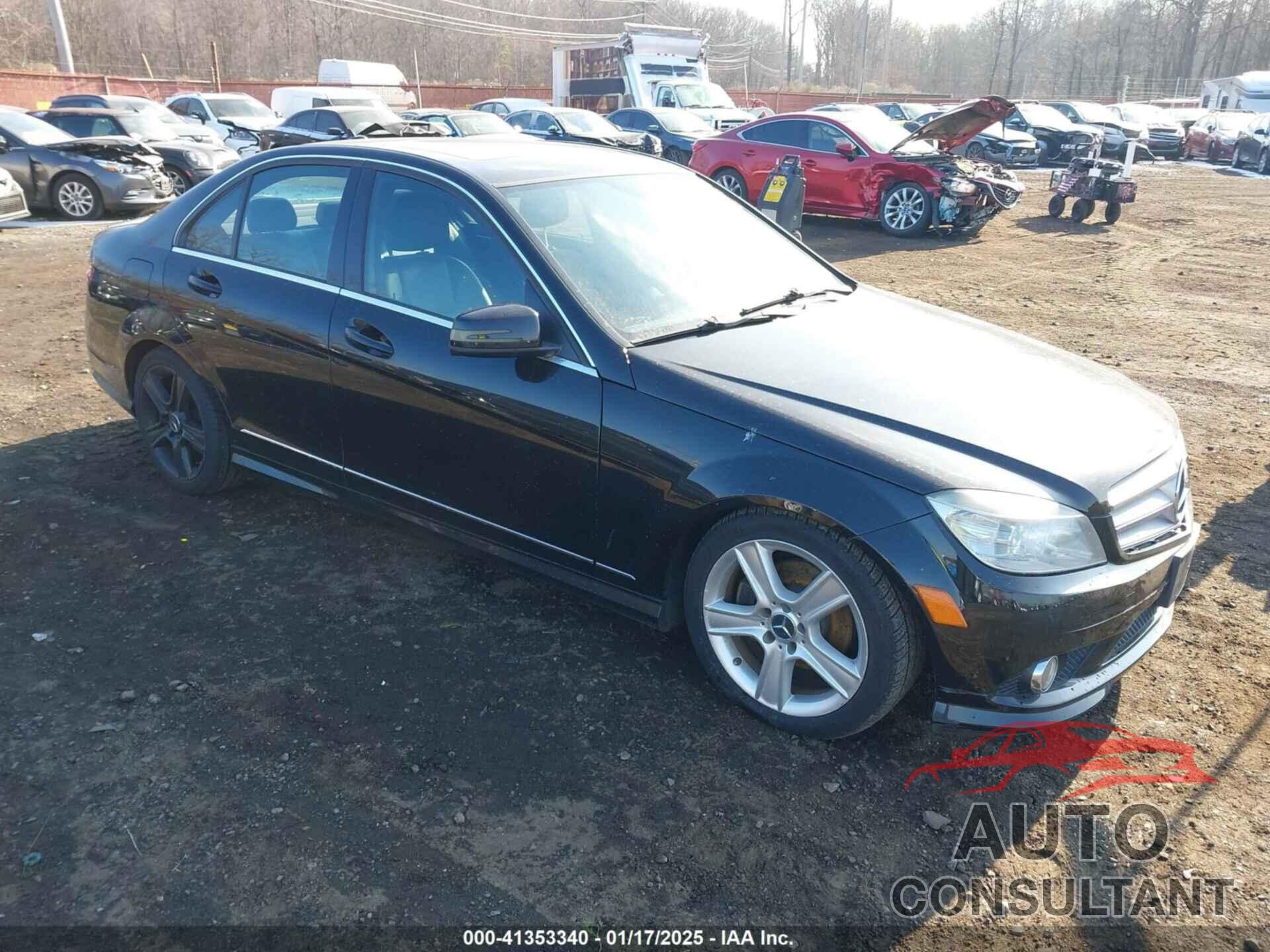 MERCEDES-BENZ C-CLASS 2010 - WDDGF8BB6AF389967