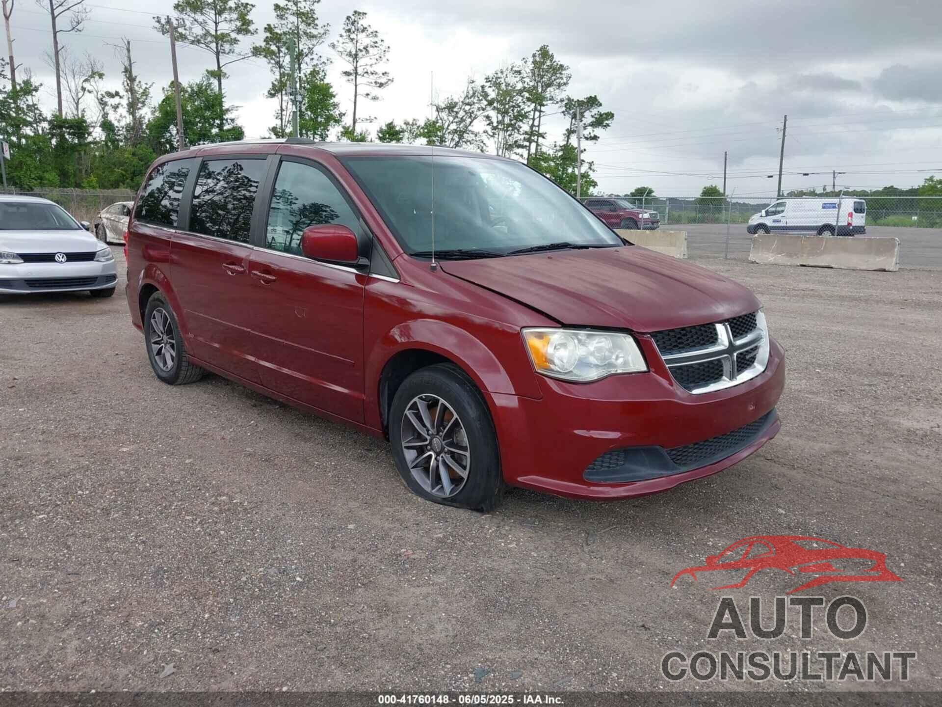 DODGE GRAND CARAVAN 2017 - 2C4RDGCG3HR714557